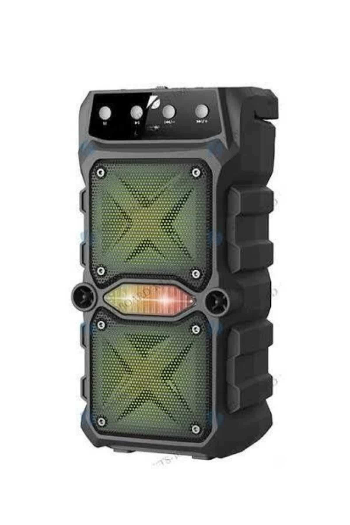 Bluetooth Hoparlör Çift Mikrofonlu Güçlü Ses Kaliteli Kesintisiz Kablosuz 4