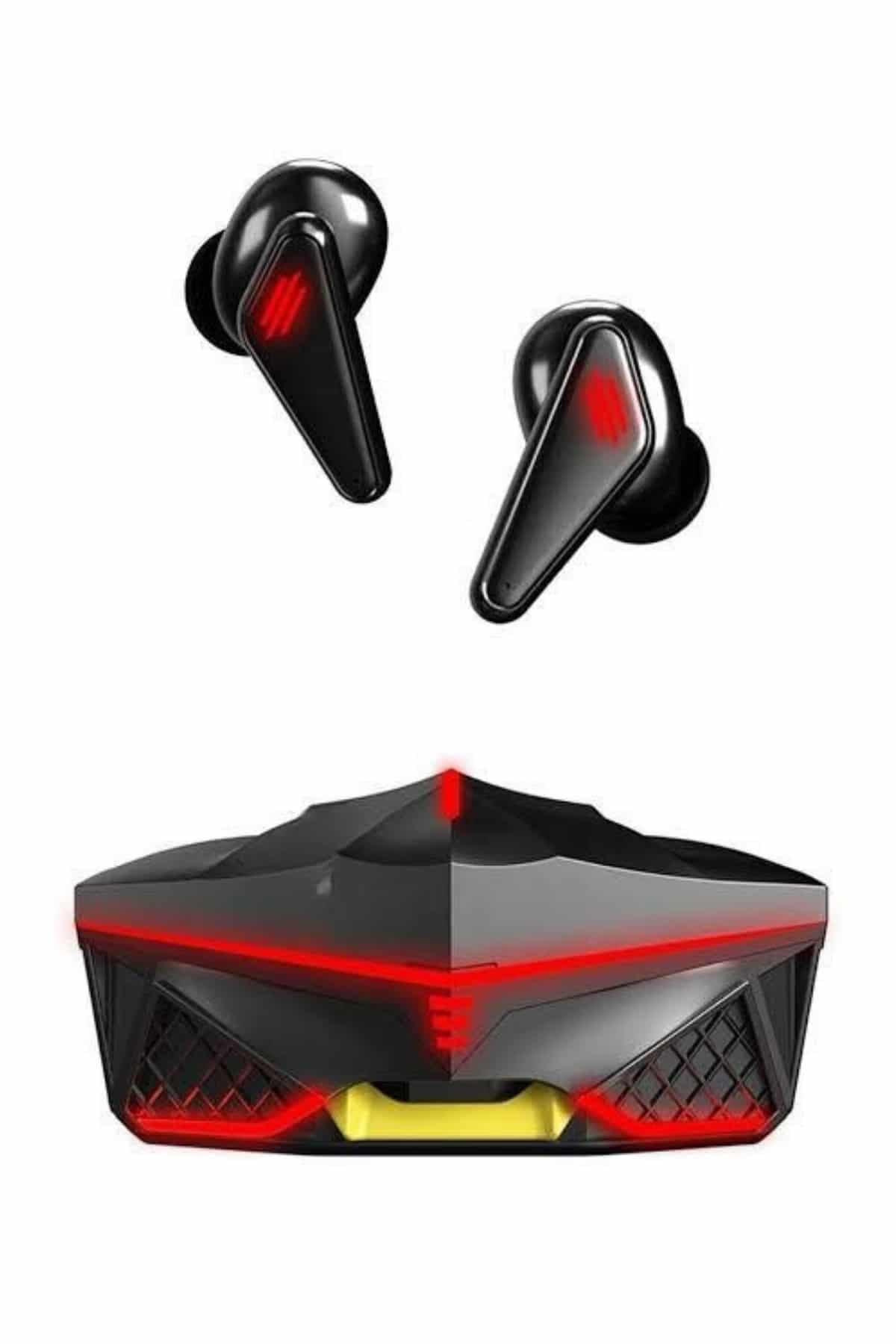 Dokunmatik Kontrol Tws Işıklı Kulakiçi Bluetooth Kulaklık Kablosuz Oyuncu Kulaklığı 4