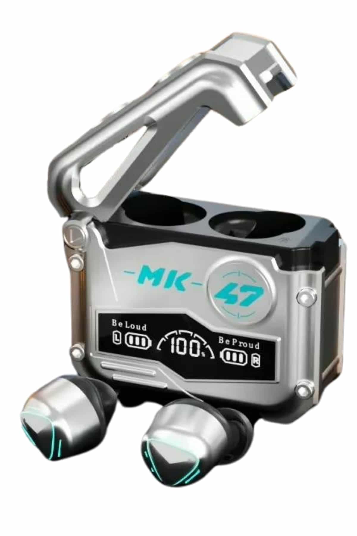 Bluetooth Kulaklık Dokunmatik Kontrol Tws kablosuz kulaklık Hi-fi Stereo 4