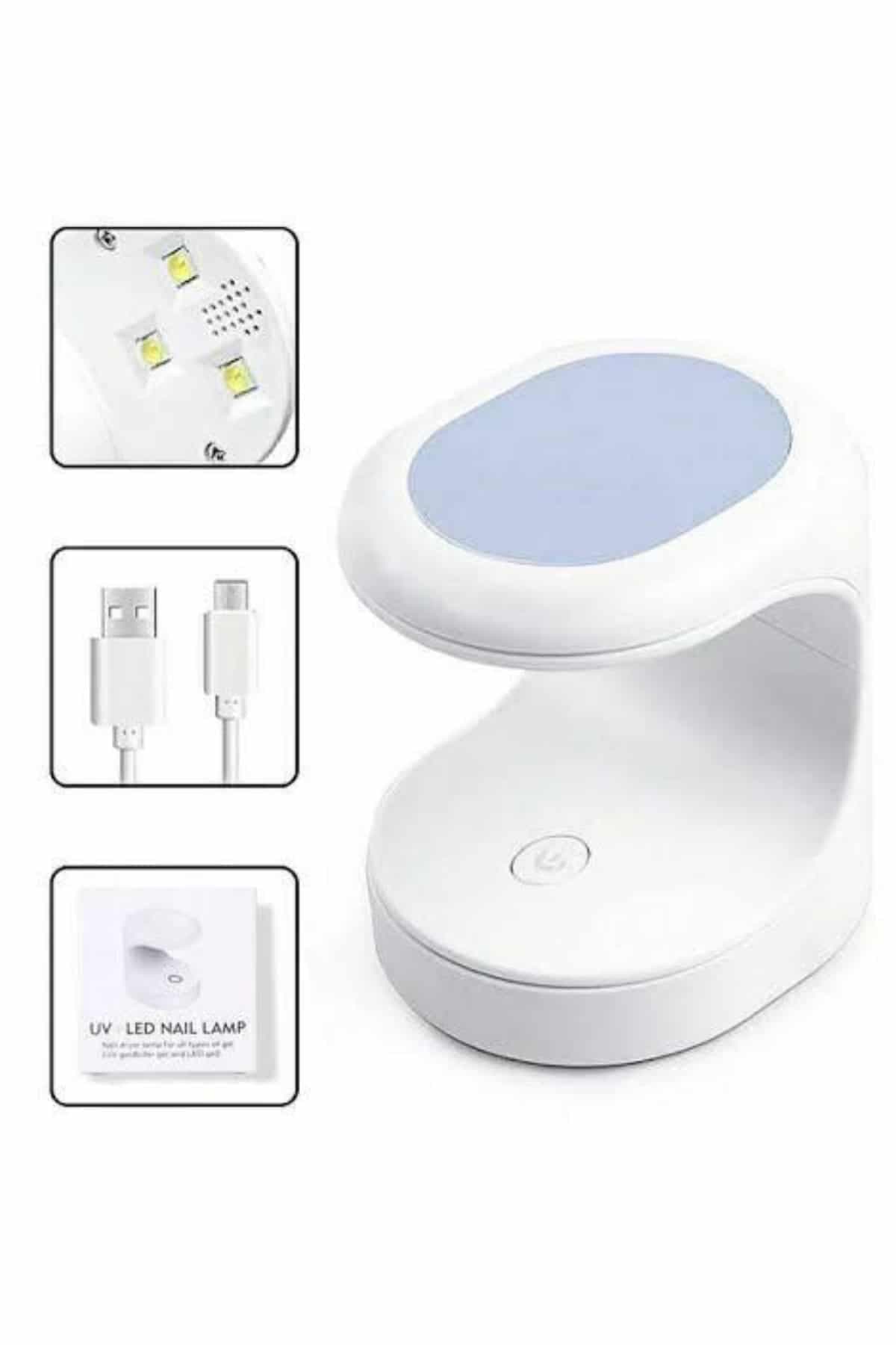 Kalıcı Oje Protez Tırnak Uv Led Kuturucu Oje Jel Tırnak Kurutucu 6