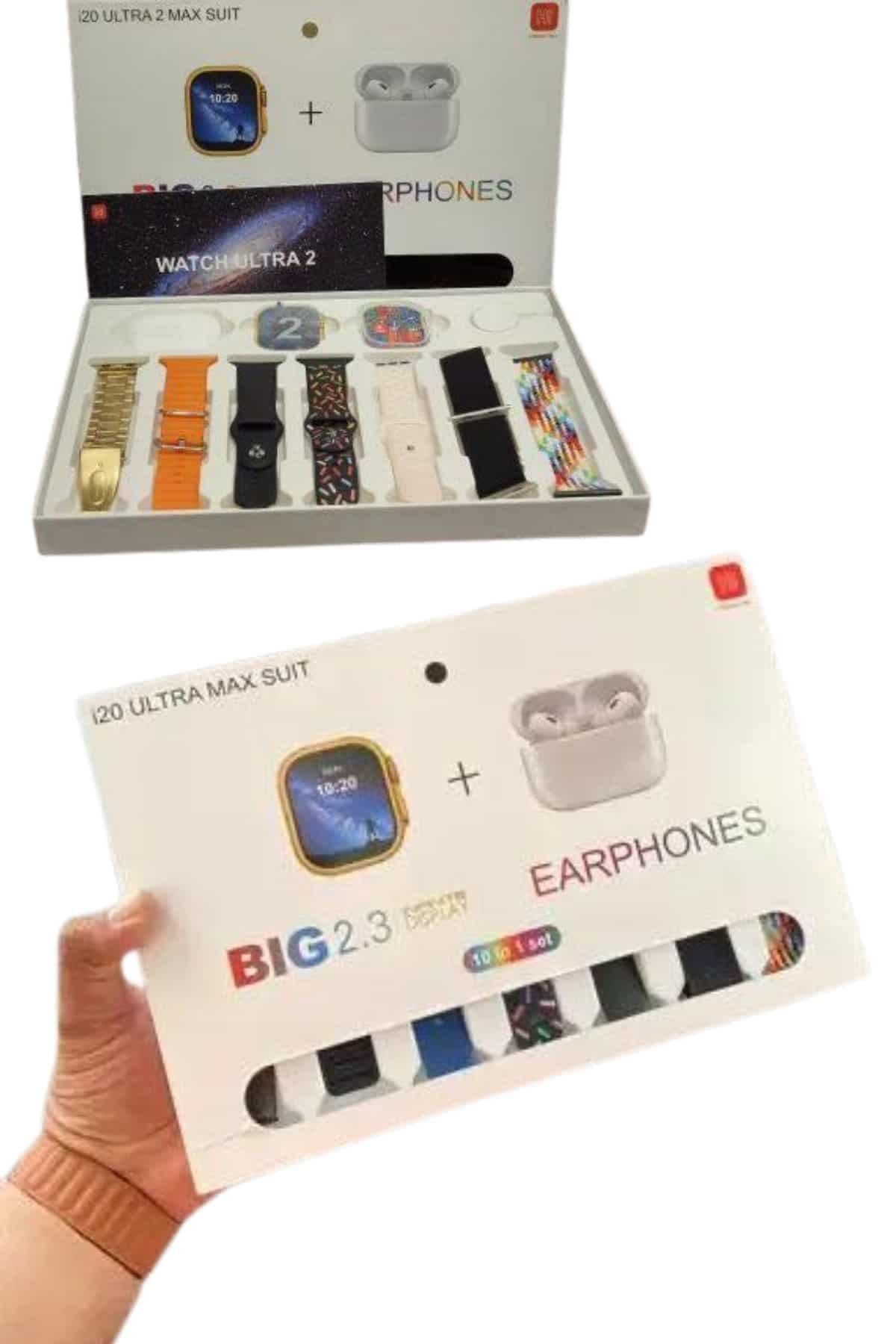 9 Ultra Akıllı Saat 49mm 2inç Ekran 7 Kordonlu ve Bluetooth Kulaklık 5