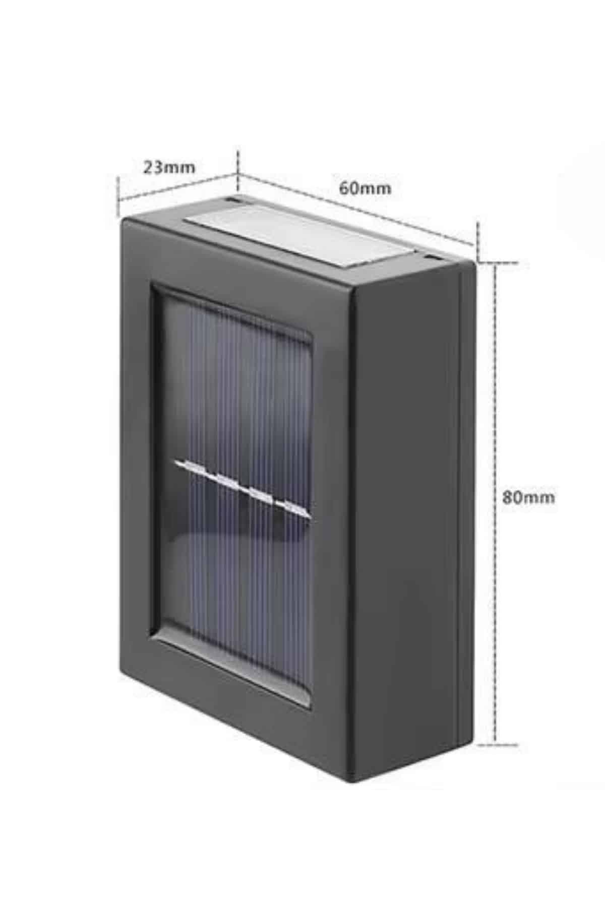 Yeni Model Solar Çift Taraflı Duvar Lambası Dekoratif Duvar Lambası 5