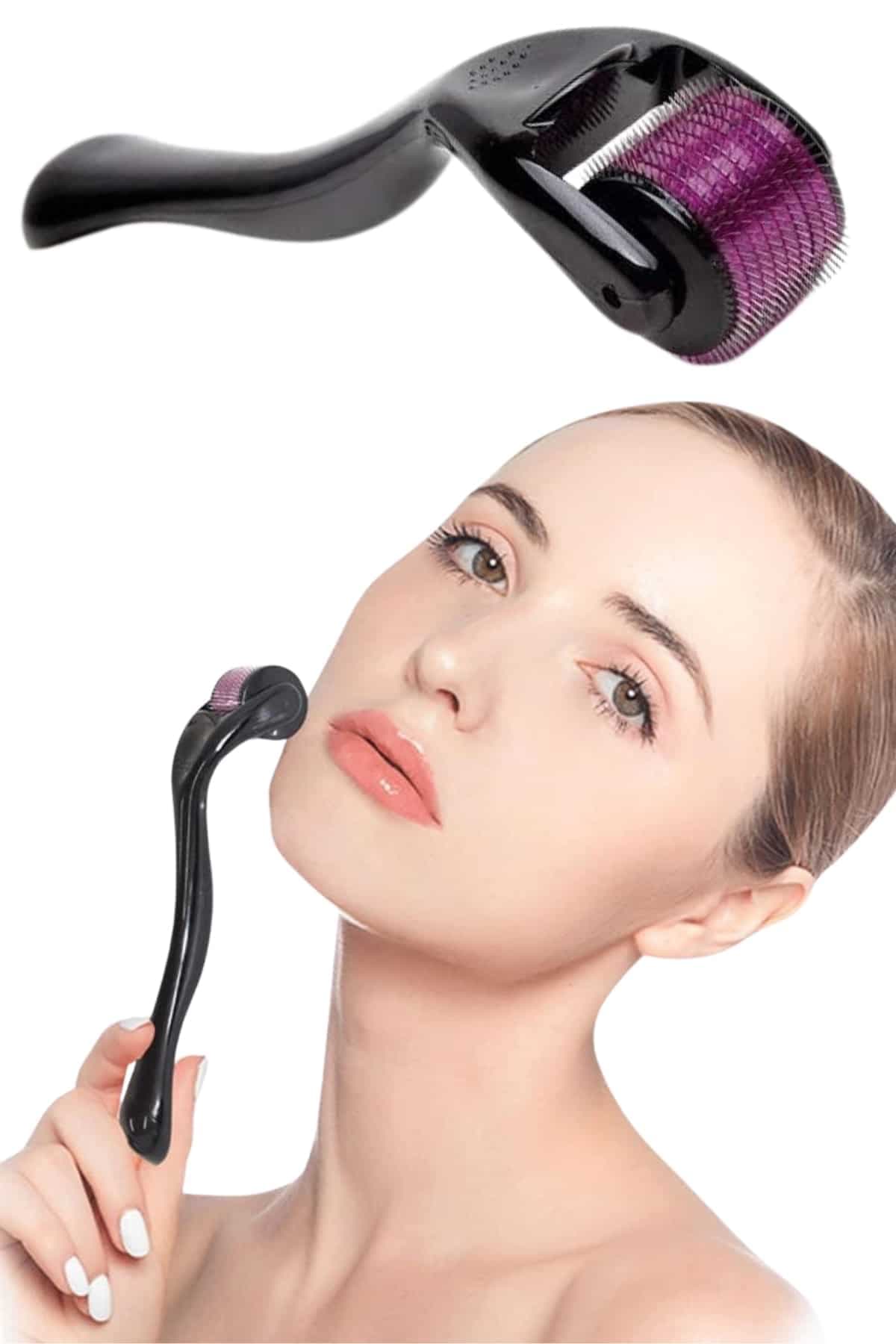 Dermaroller Titanyum 540 Iğneli 1 Mm Saç Kaş Sakal Serum Kullanıma Uygun 5
