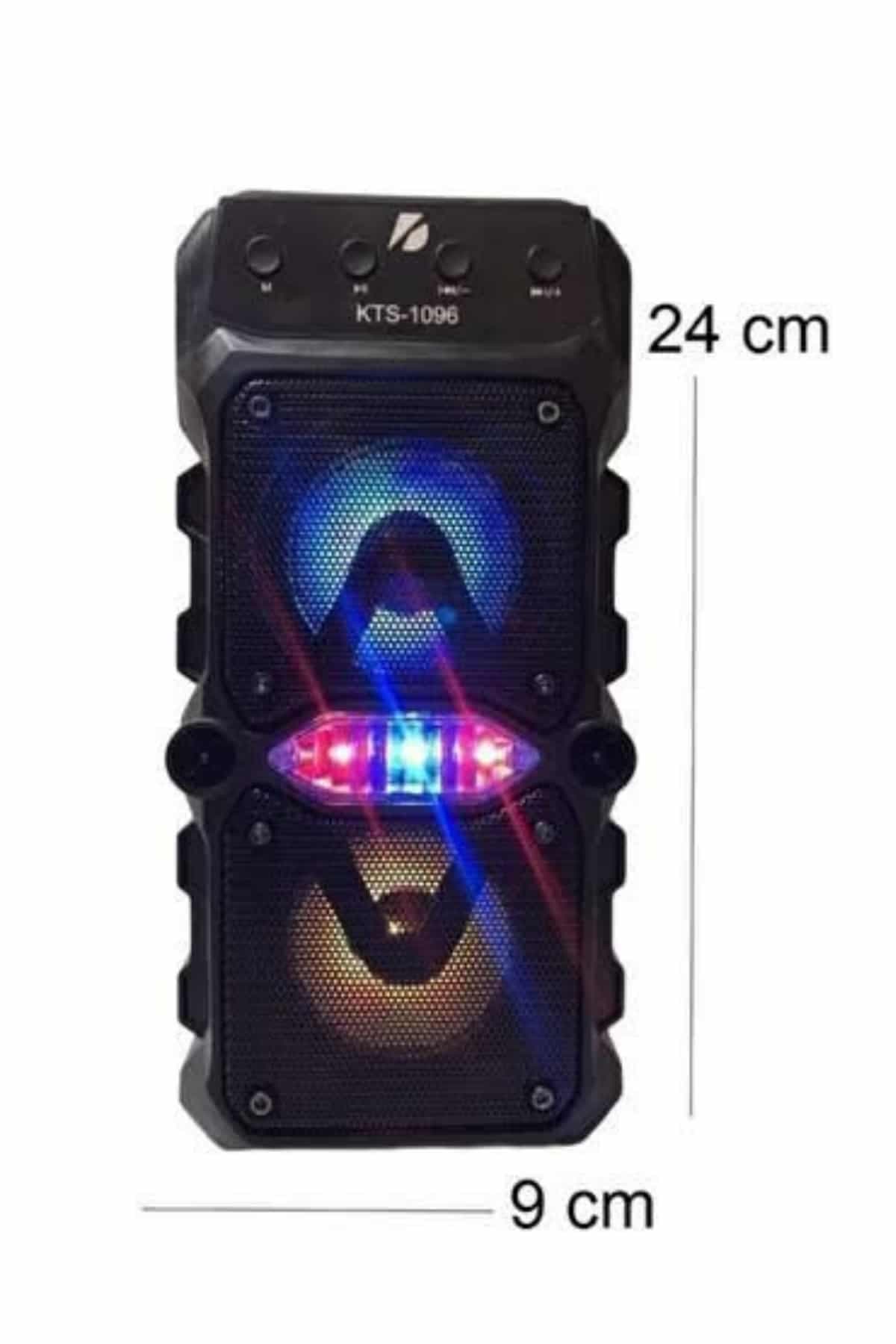 Bluetooth Hoparlör Yüksek Ses Kaliteli Büyük Boy Çift Çıkışlı Ses Bombası 5