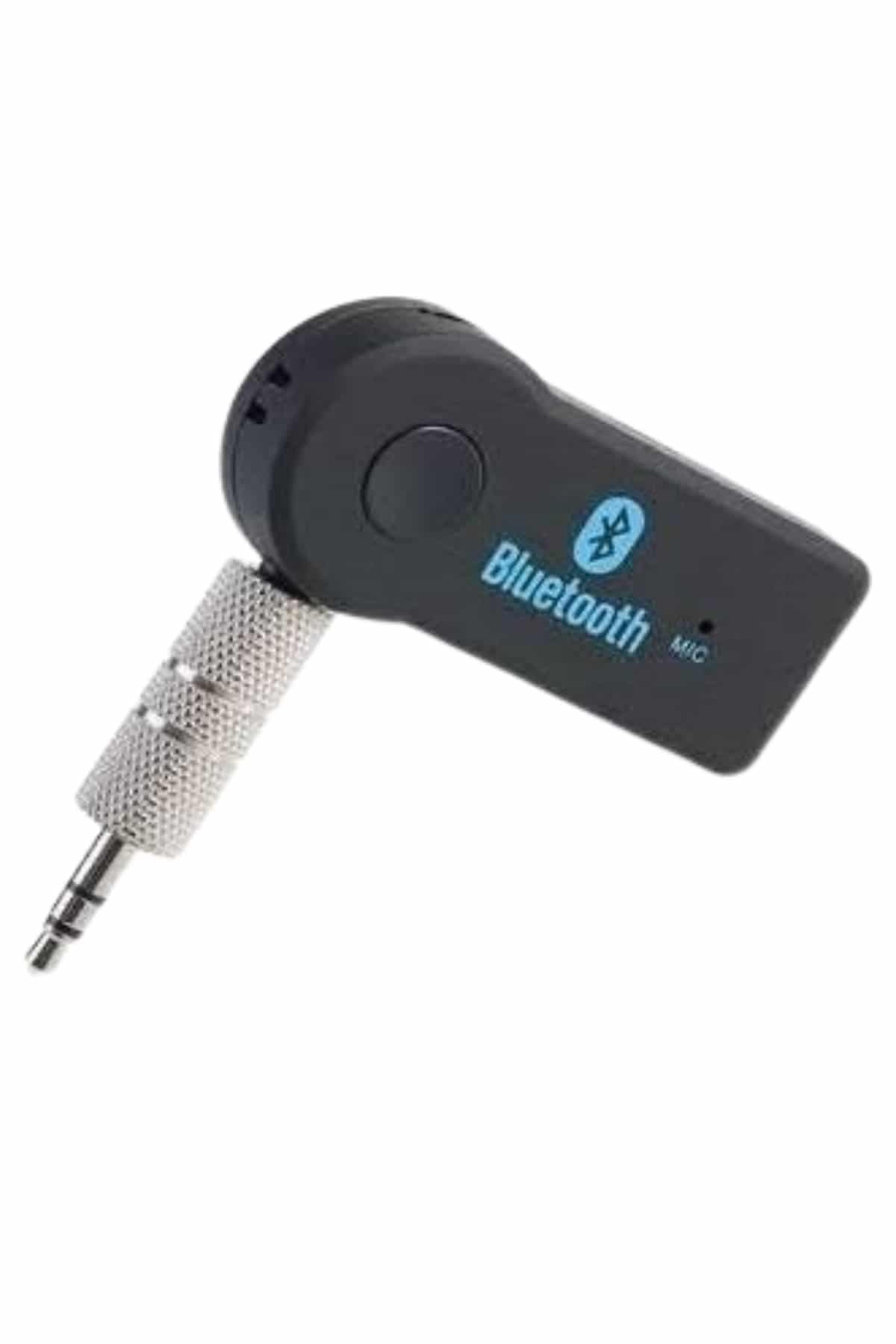 Tüm Cihazlara Uyumlu Bluetooth Aux Araç Kiti Siyah 5