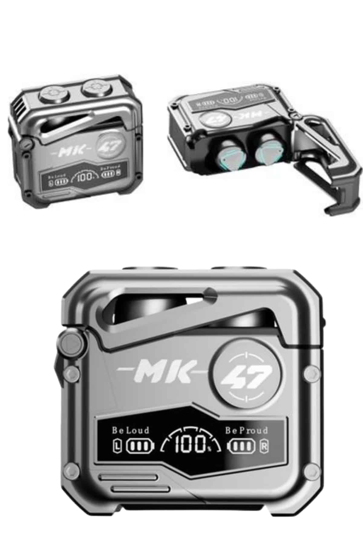 Bluetooth Kulaklık Dokunmatik Kontrol Tws kablosuz kulaklık Hi-fi Stereo 5