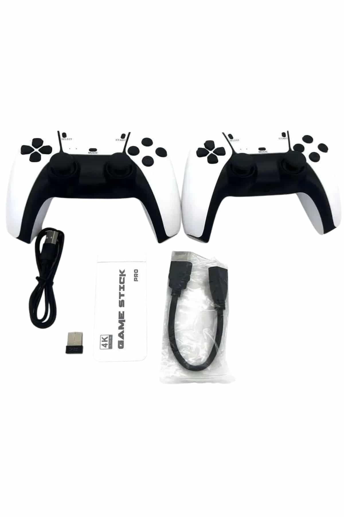 2.4 GHZ Oyun Konsolu Çift Konsol 4K Ultra Hd Game Stick 5