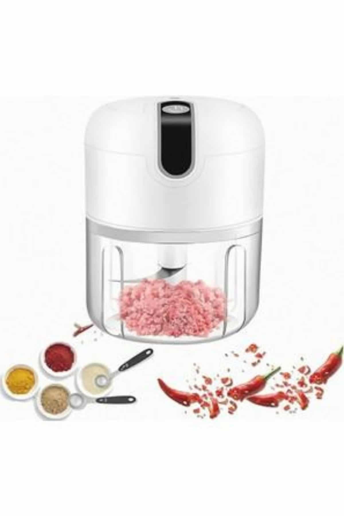 Mini El Rondosu Şarjlı Doğrayıcı Taşınabilir Rondo Blender 250 ML 6