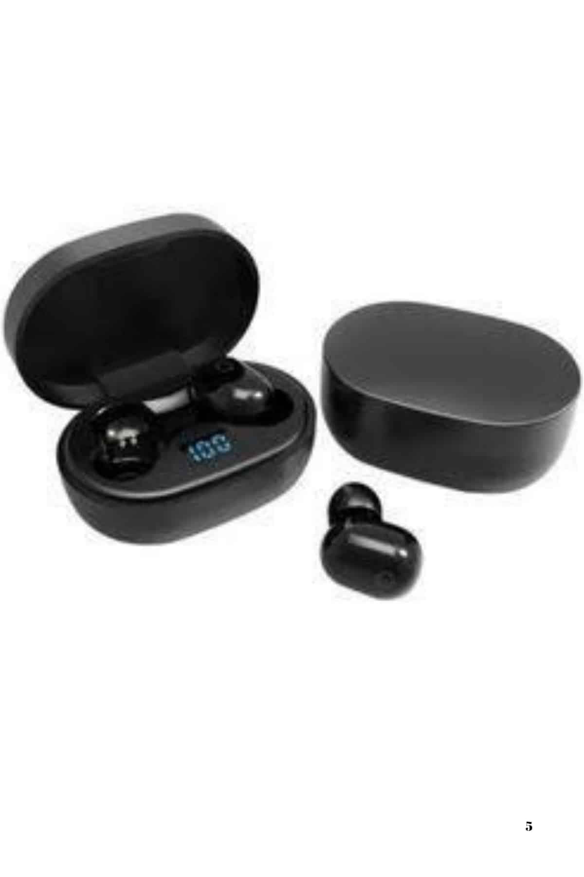 TWS Bluetooth Kulaklık Kulak İçi Kablosuz Dijital Göstergeli Çağrı Cevaplayabilen 6