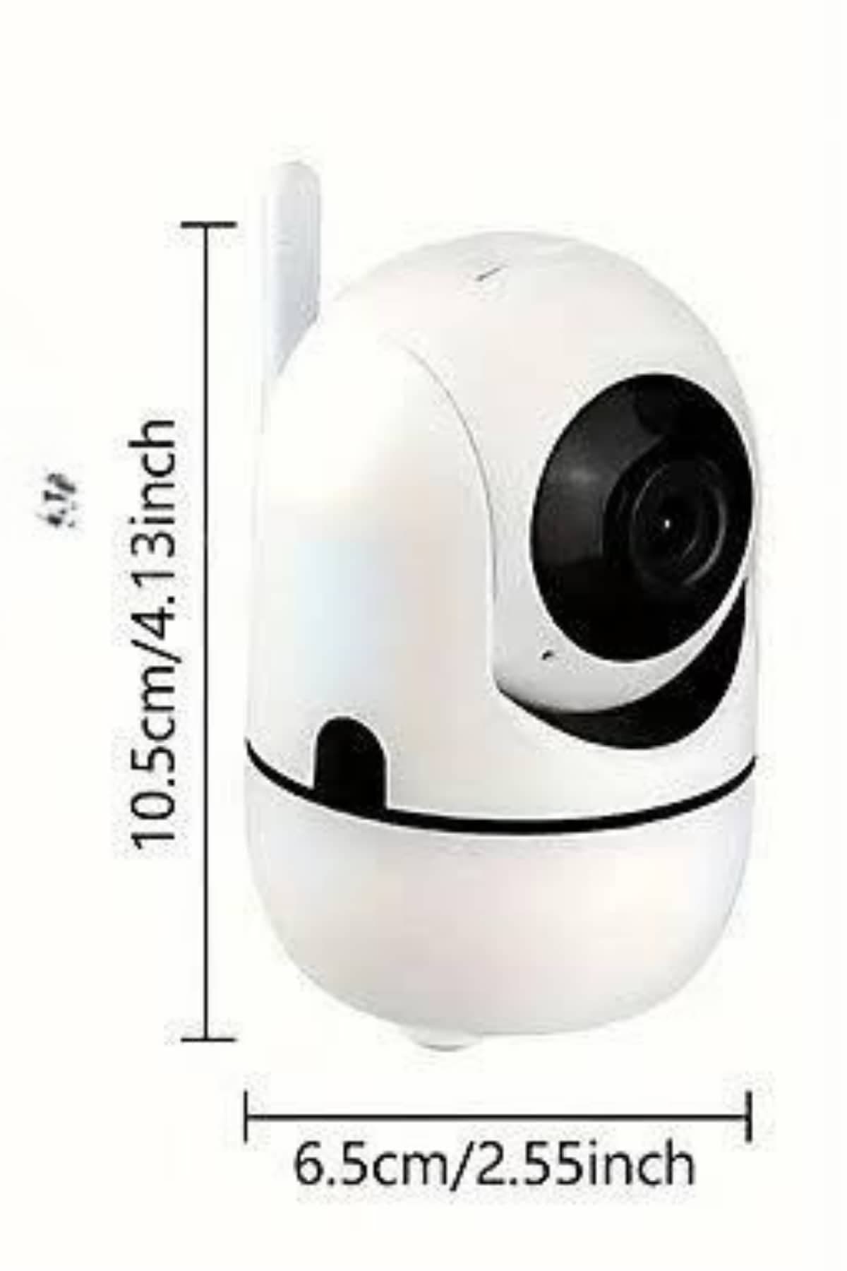 360° Full HD Akıllı Kamera Hareket Sensörlü Wifi Kamera Çocuk Güvenlik Kamerası 6