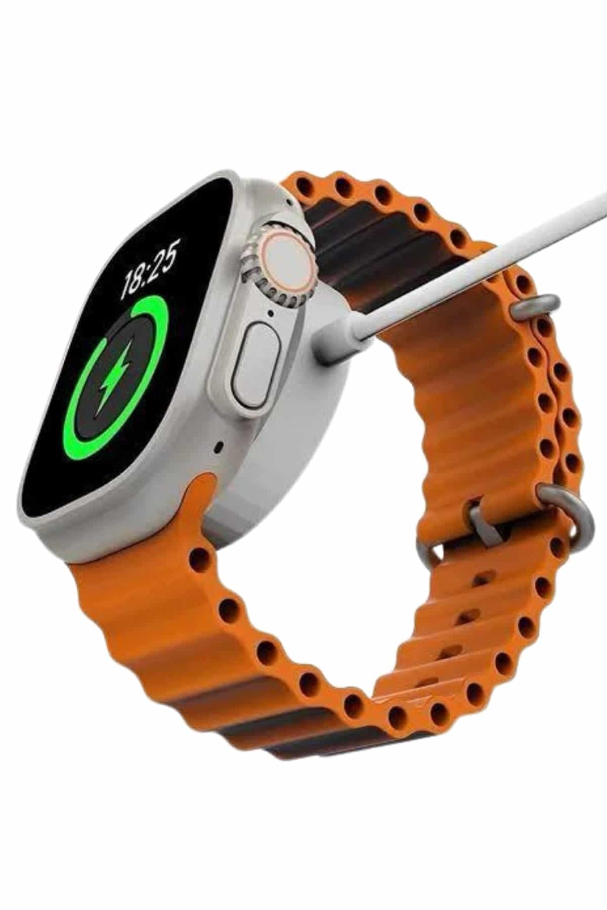 49mm Akıllı Saat Amoled Ekranlı Kadın Erkek Kol Saati Plastik Kordon 6