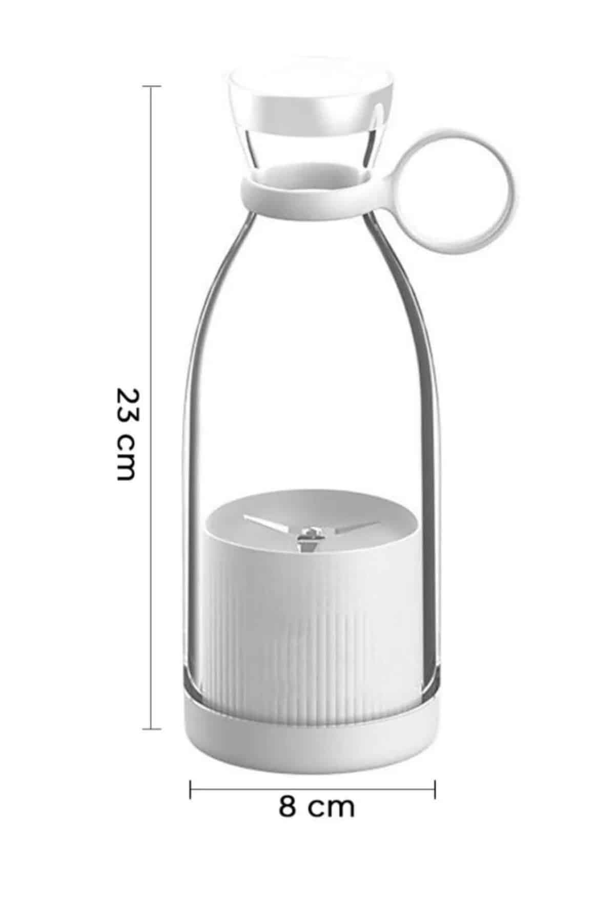 Taşınabilir Kablosuz Şarjlı Kişisel Smoothie El Blender Mini Meyve Sıkacağı 6