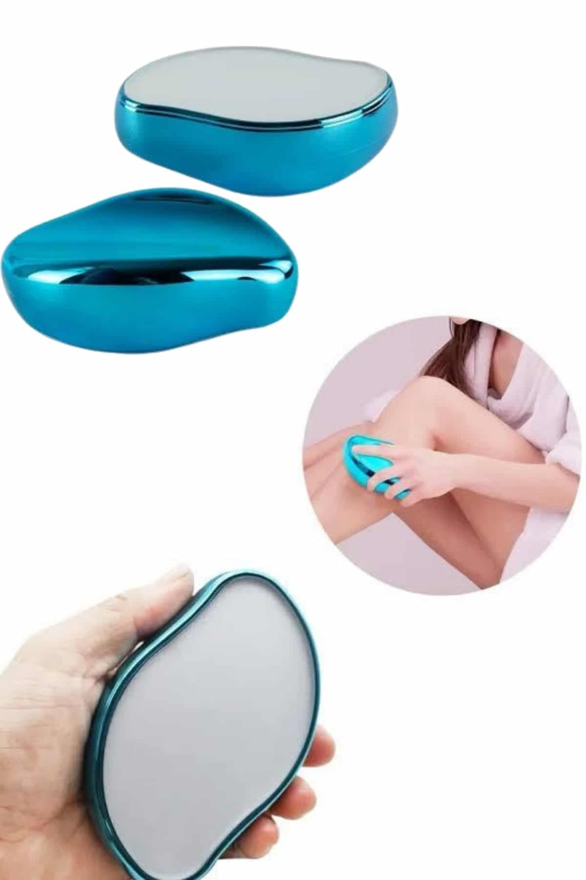 Tüy Silgi Kristal Epilasyon Acısız Ağrısız ve Pratik Epilasyon Aleti 6