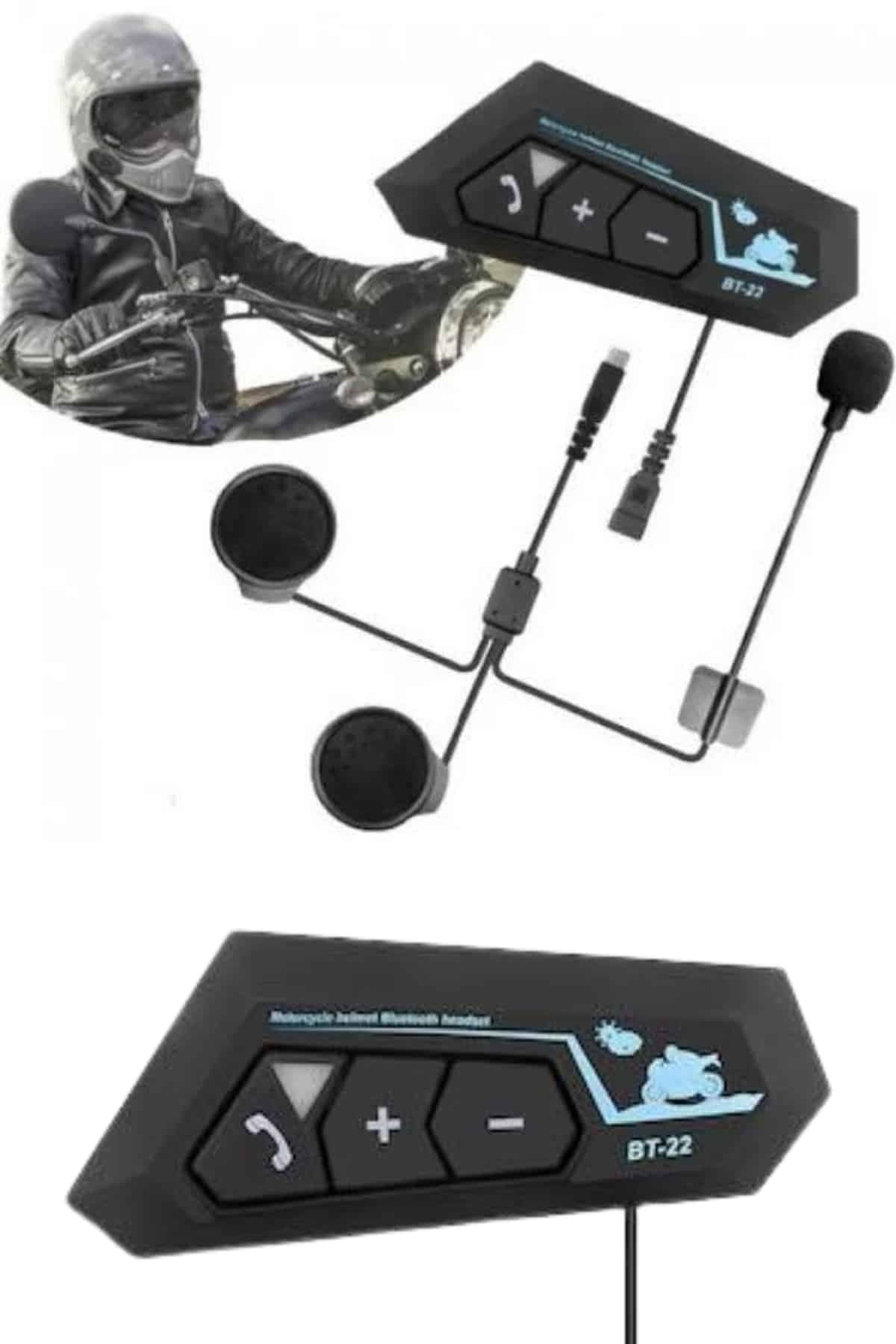 Yeni Nesil Dinleme Ve Konuşma Özellikli Intercom Kask Kulaklığı 5.0 Bluetooth 3