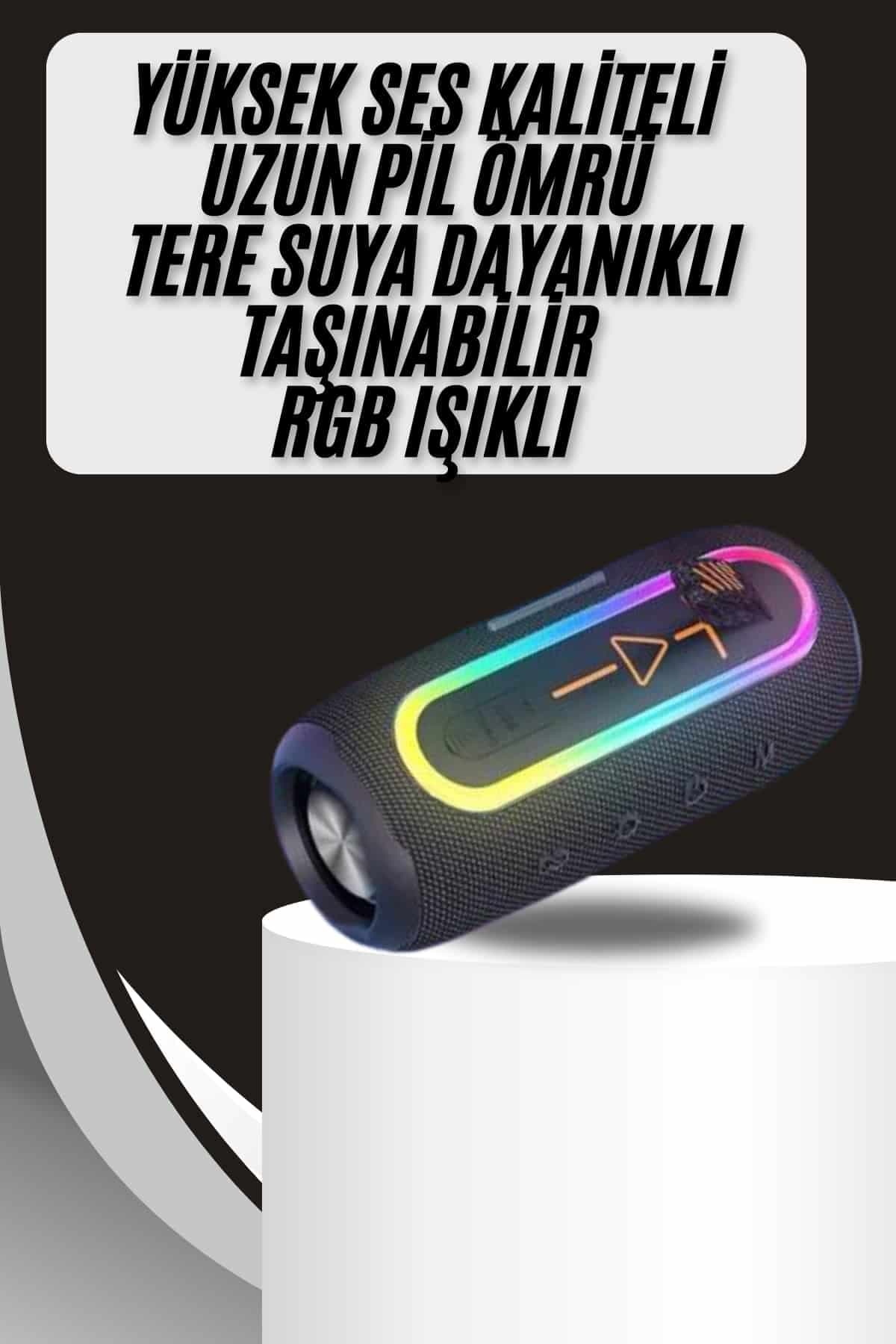 Kablosuz Bluetooth Hoparlör Taşınabilir Çoklu Bağlantılı Özelliği 3