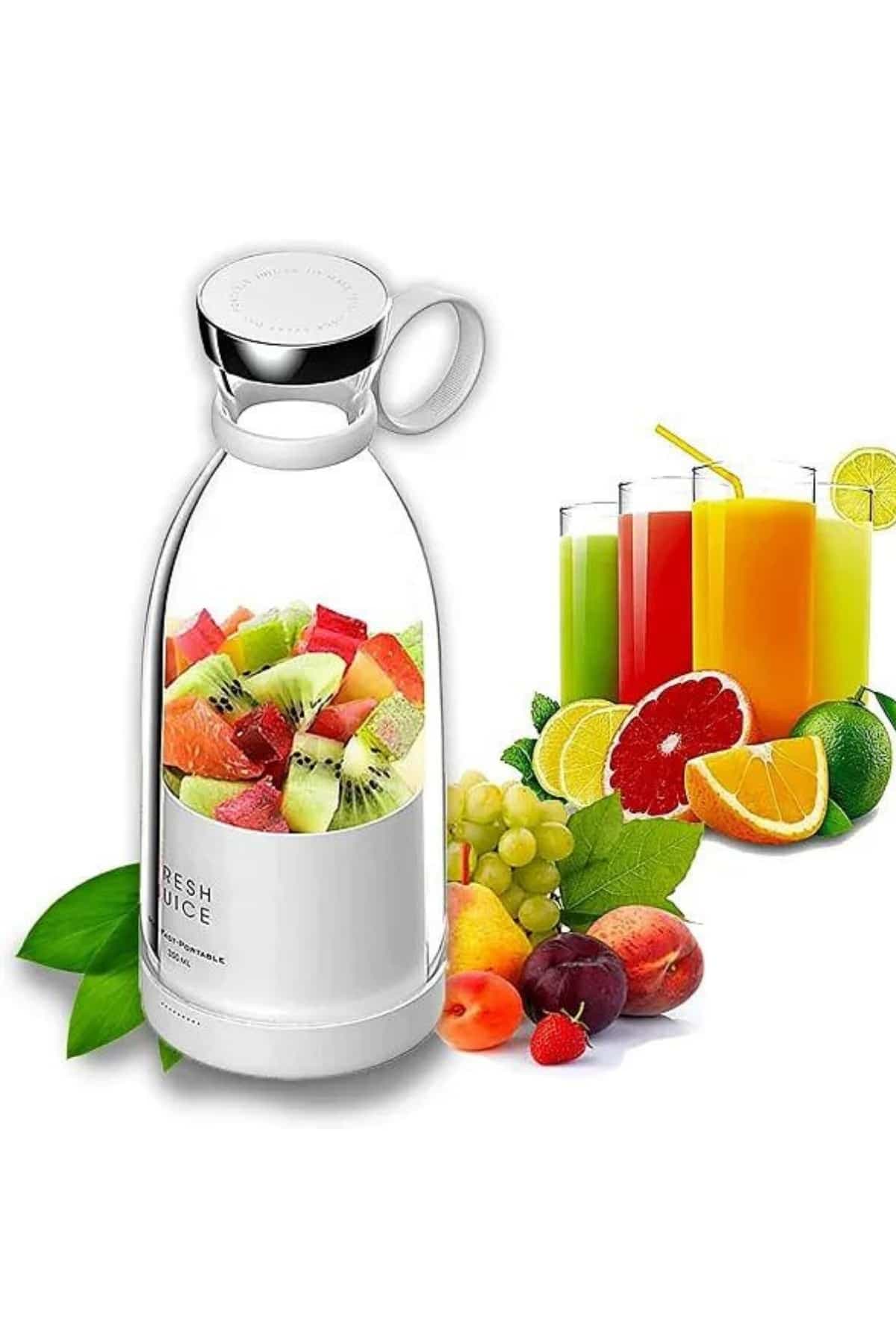 Meyve Sıkacağı Taşınabilir USB Elektrikli Blender Mini 3
