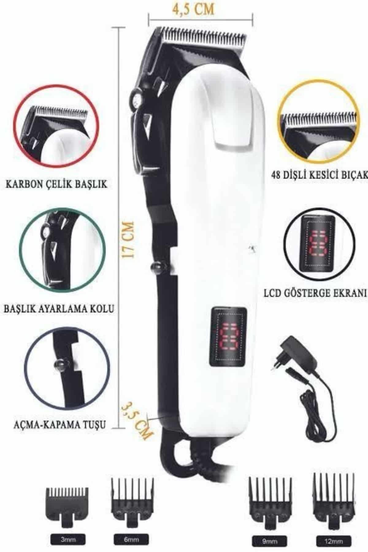 Kablosuz Saç Kesme Makinesi  Epilasyon Öncesi Kısaltma Makinesi 4