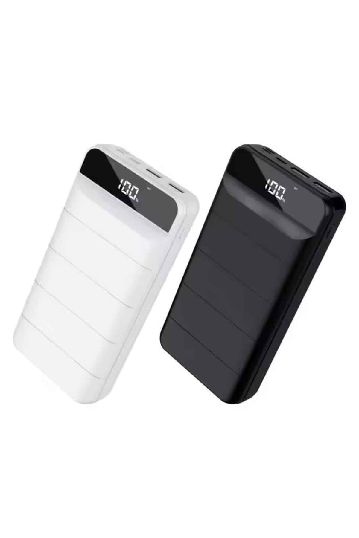 Hızlı Taşınabilir 50.000 Mah Powerbank Led Ekran Android ve İOS Uyumlu 4