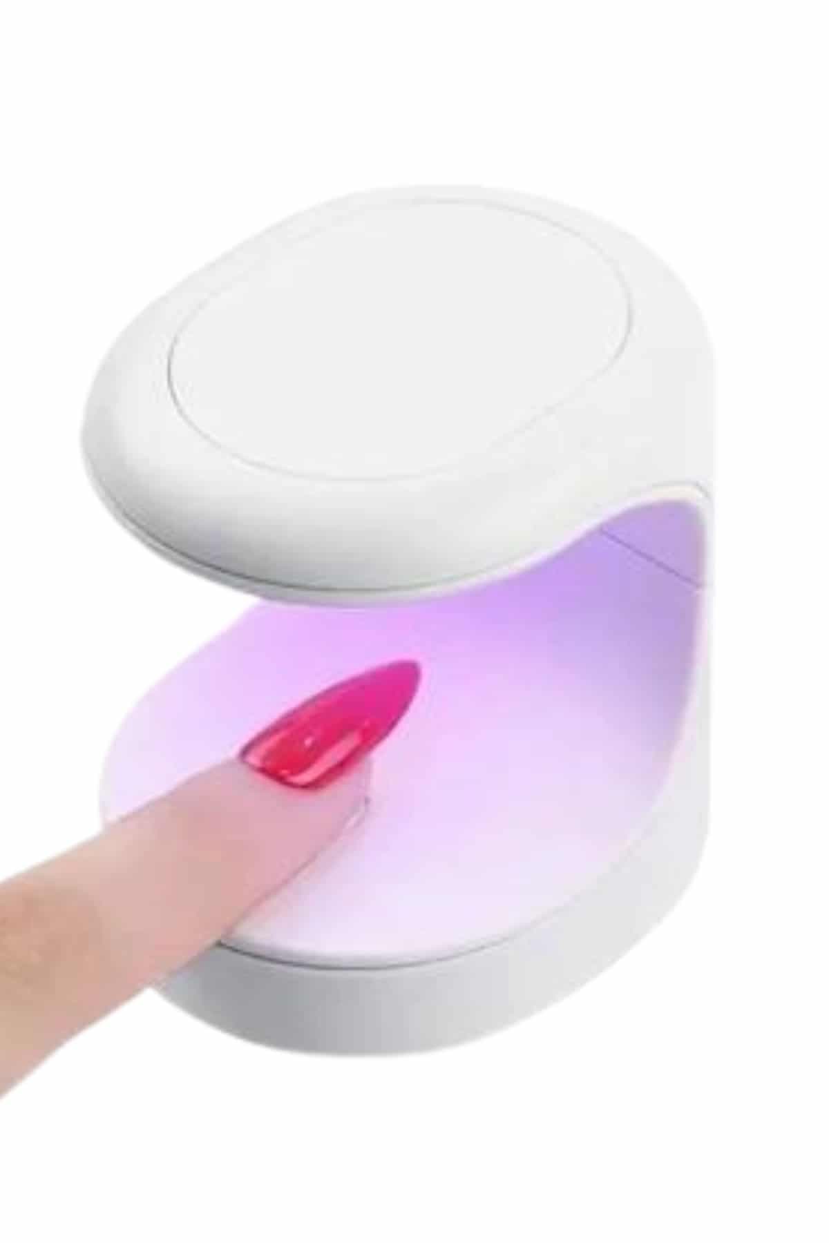 Protez Tırnak Kurutucu Kalıcı Oje Led Oje Kurutucu UV Işınlı Taşınabilir 4