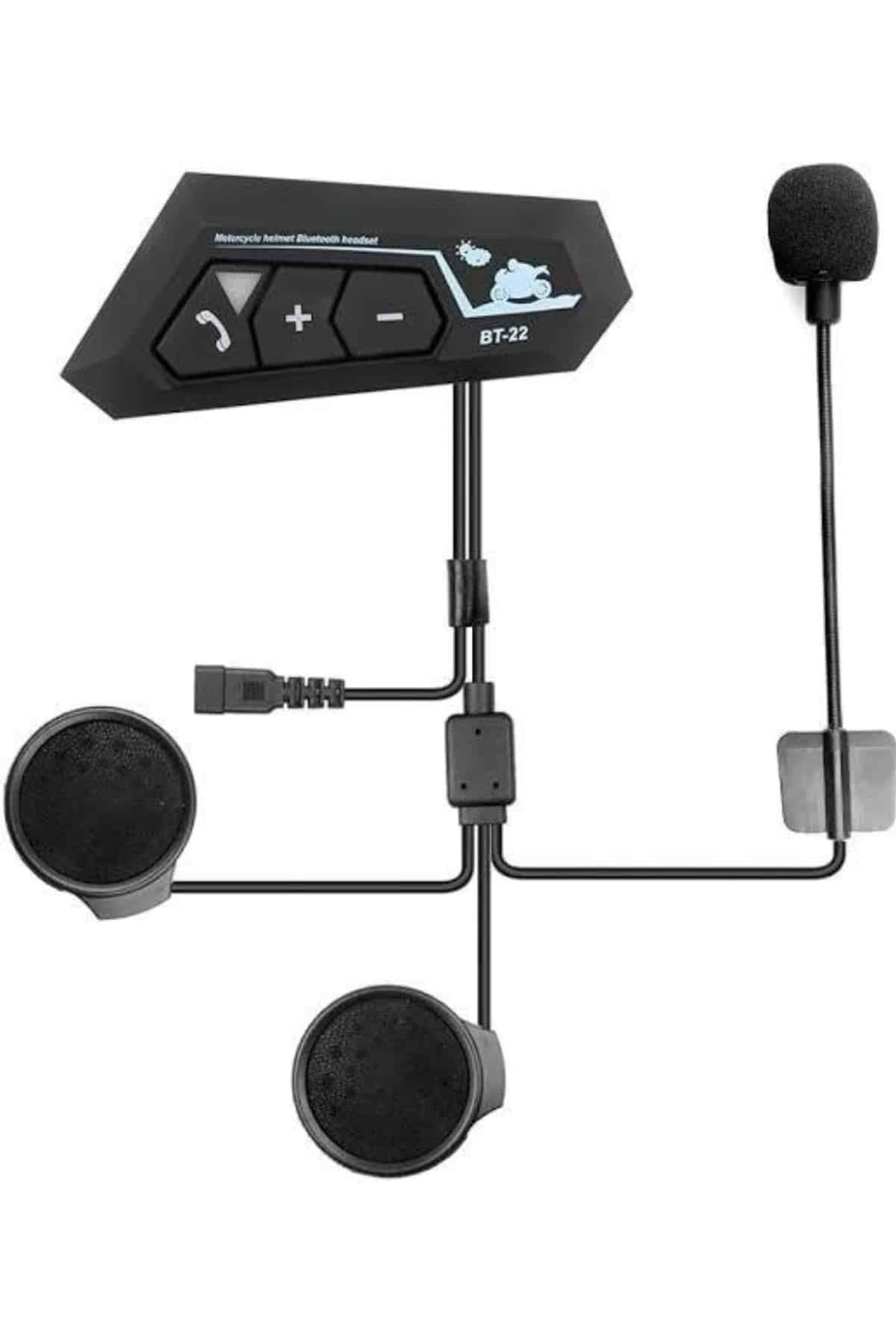 Yeni Nesil Dinleme Ve Konuşma Özellikli Intercom Kask Kulaklığı 5.0 Bluetooth 4