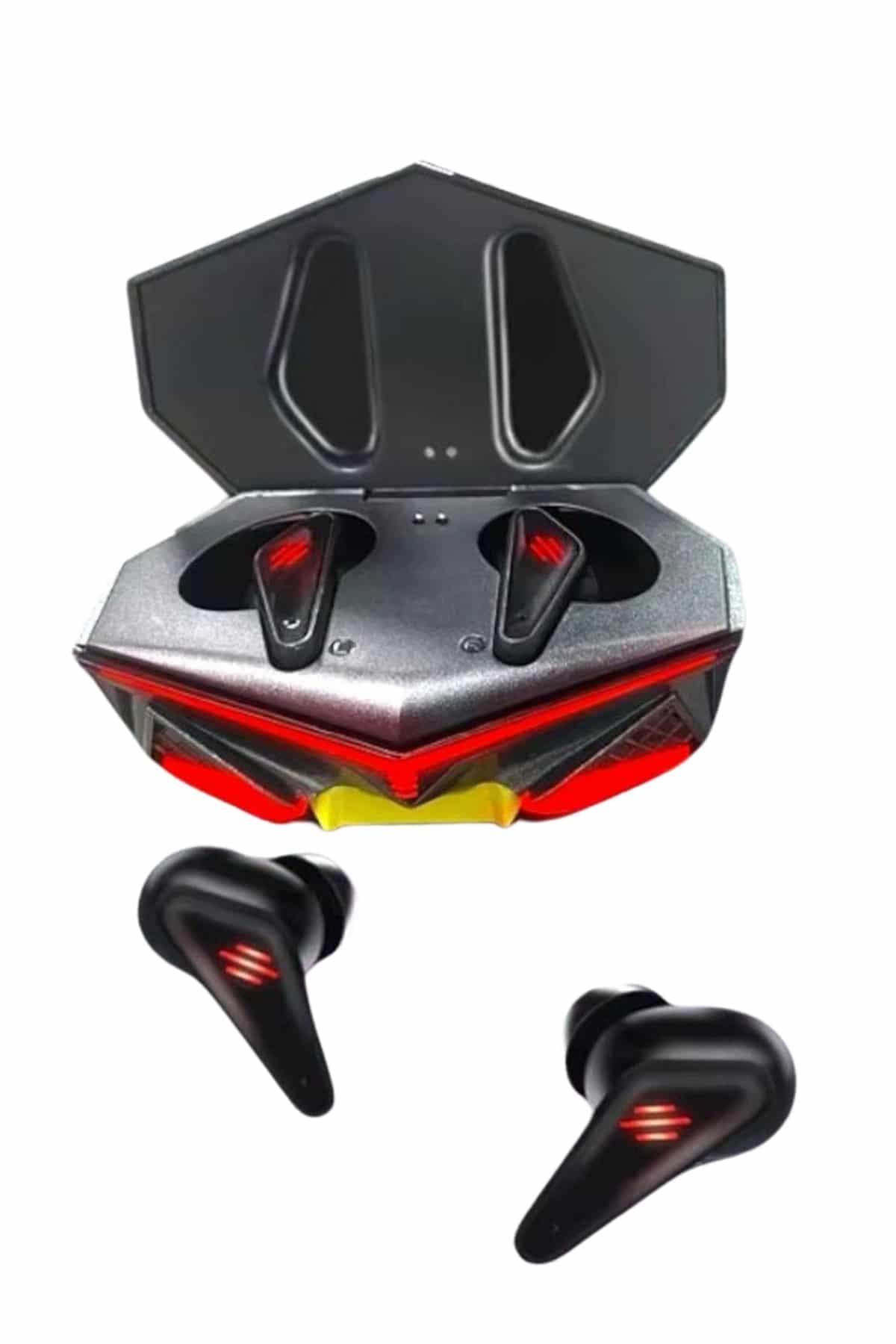 Bluetooth Kulaklık HD Ses Kaliteli Işıklı Metal Kasa Ios Android Uyumlu Mikrofonlu 4