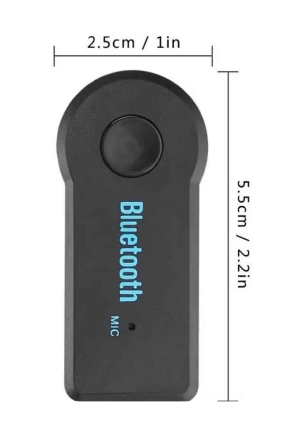 Yeni Nesil Bluetooth Aux Araç Kiti Siyah TV Tablet Telefon Araç Araba 4