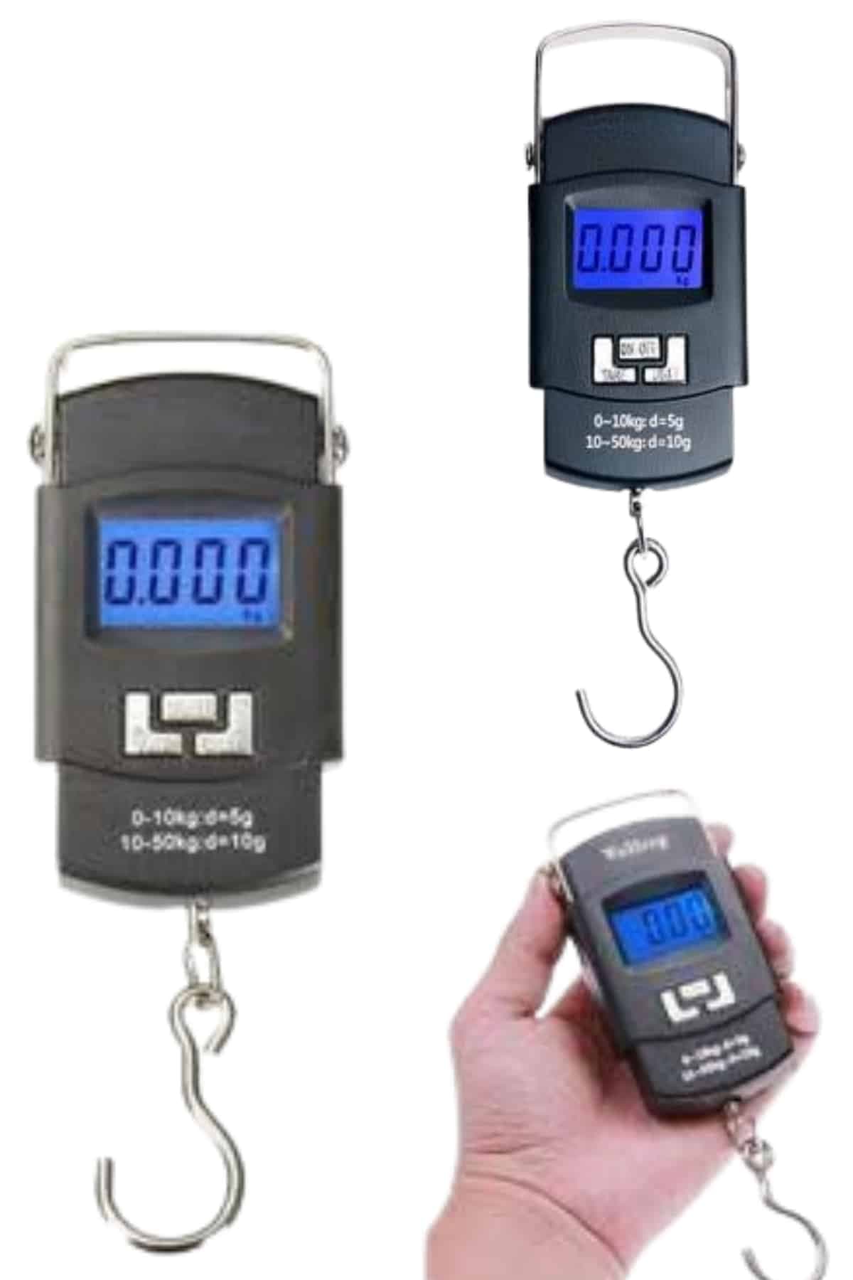 El Kantarı Dijital El Terazisi 50 Kg Kapasiteli LCD Ekranlı 4
