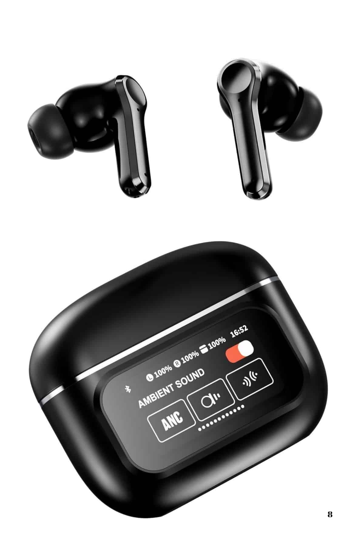 Kablosuz Bluetooth Kulaklık Pro Yeni Nesil Dokunmatik Kontrol 4