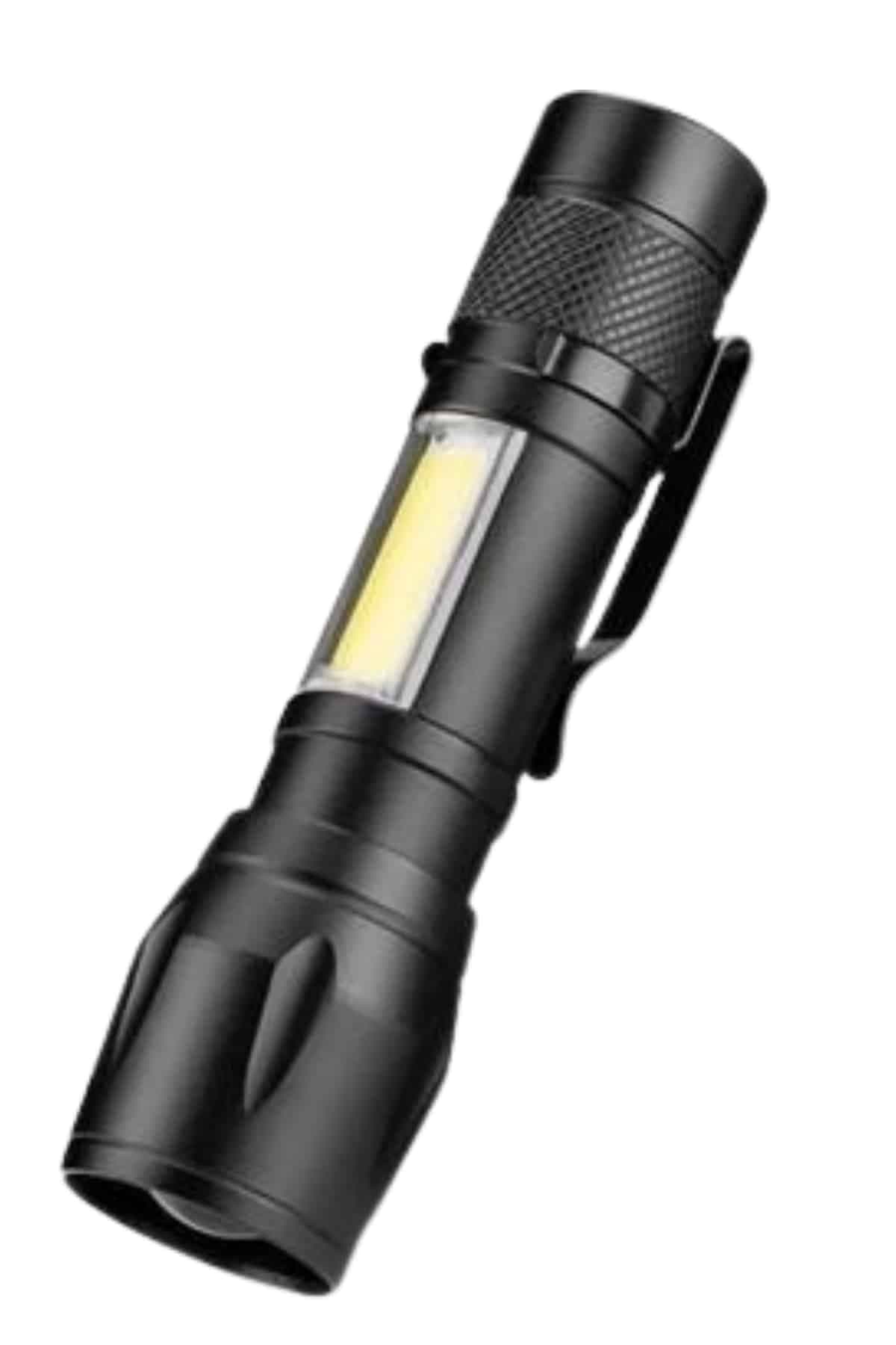 Led Lamba El Feneri Küçük Taşınabilir USB Şarjlı Acil Durum Lambası 5