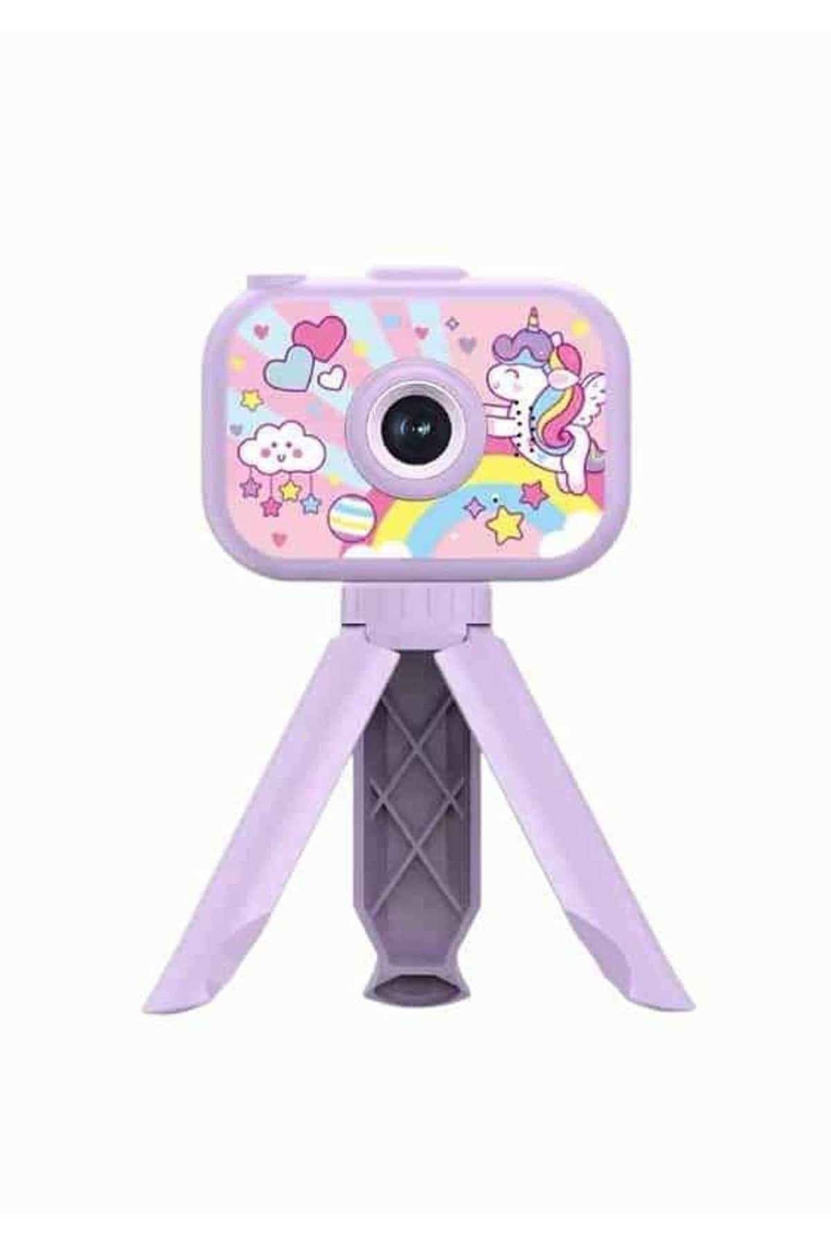 Ayaklı Çocuk Kamerası Tripodlu Mini 1080p Hd Çocuk Kamera 5