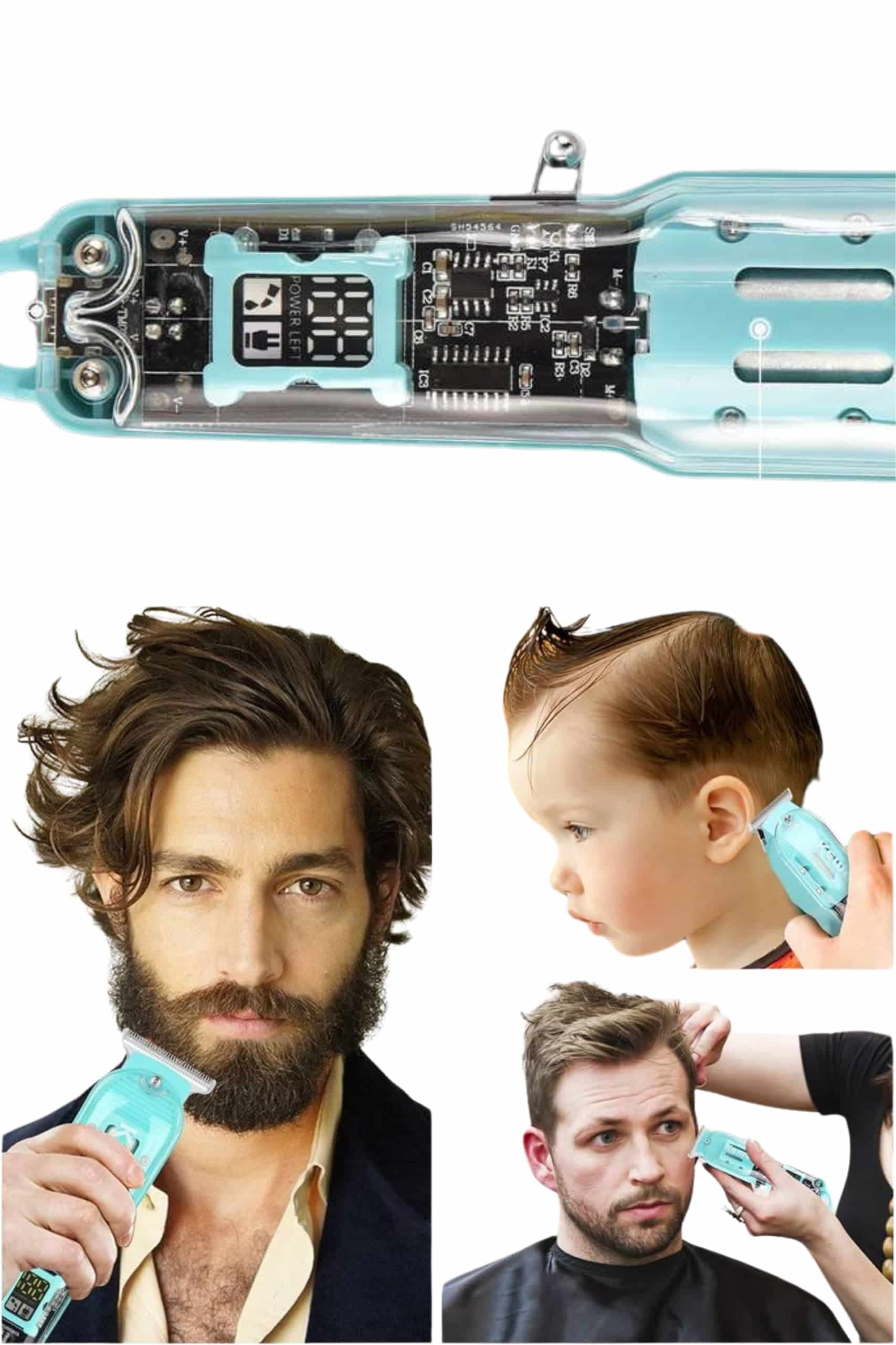 Değiştirilebilir Taraklı Yeni Nesil Paslanmaz Çelik Tıraş Makinesi 5