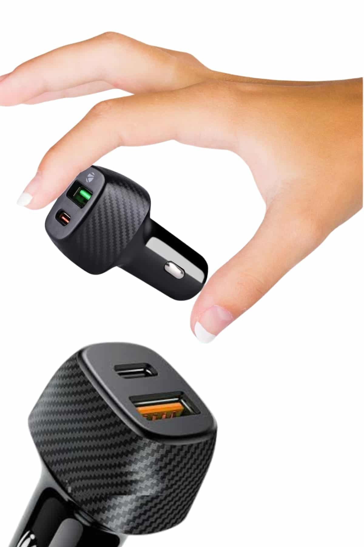 Type-C Girişli Araba Çakmaklık Şarj Cihazı 38W Oto Çakmaklık 5