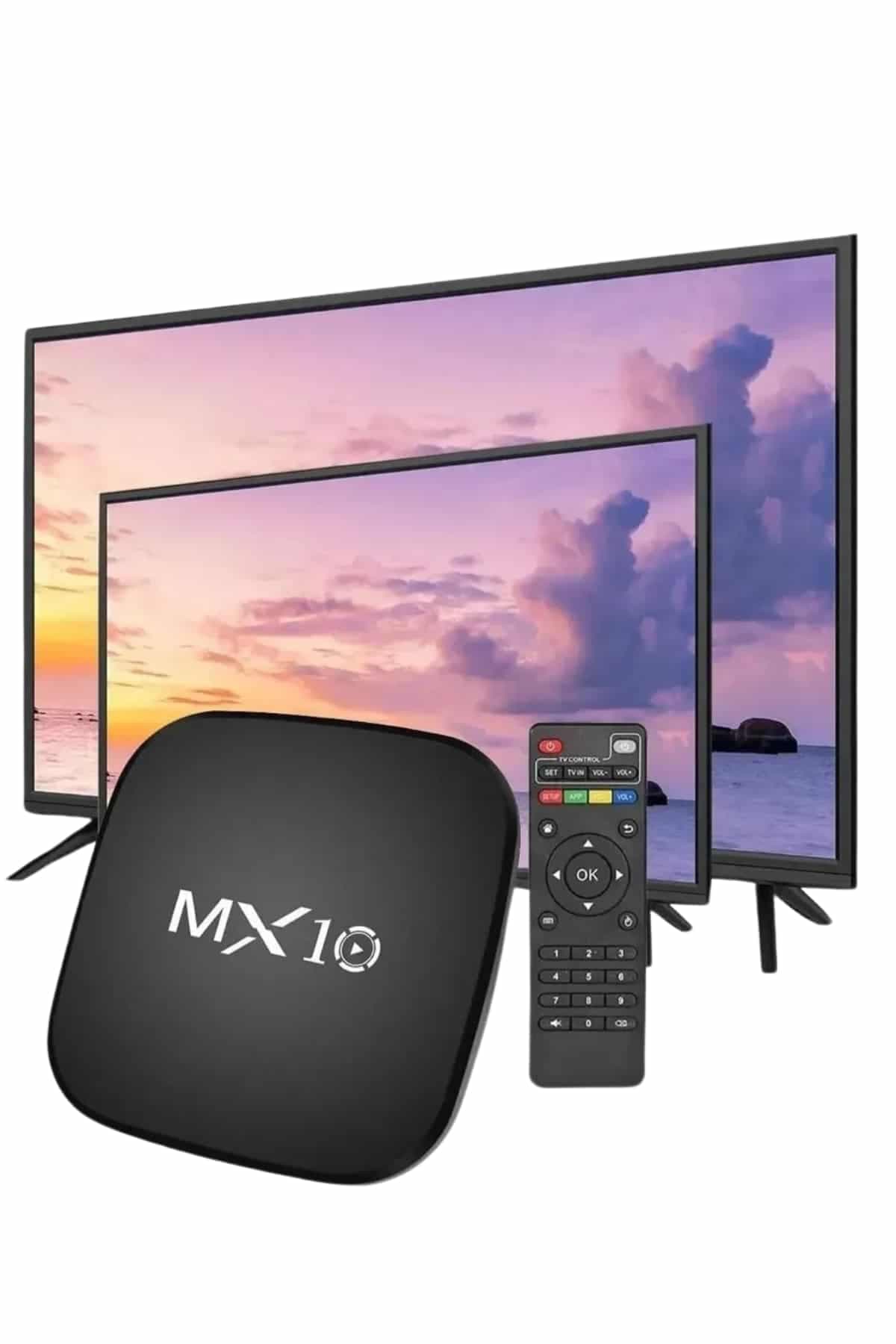Mx Box Android Tv Media Sound 4K Ultra HD Görüntü Kaliteli 5