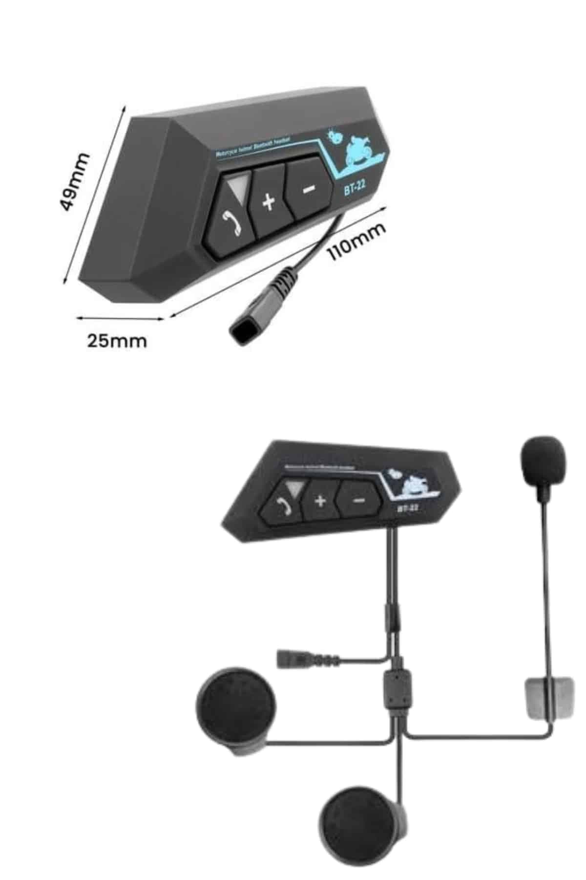 Yeni Nesil Dinleme Ve Konuşma Özellikli Intercom Kask Kulaklığı 5.0 Bluetooth 5