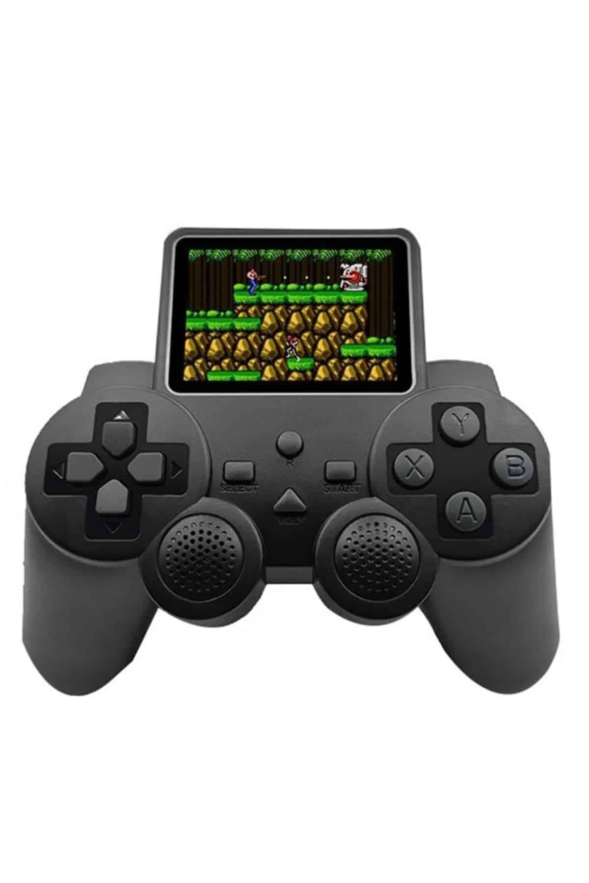 2.4 İnç Ekran 520 Oyunlu Retro Temalı Kablosuz Oyun Kolu El Atarisi 5
