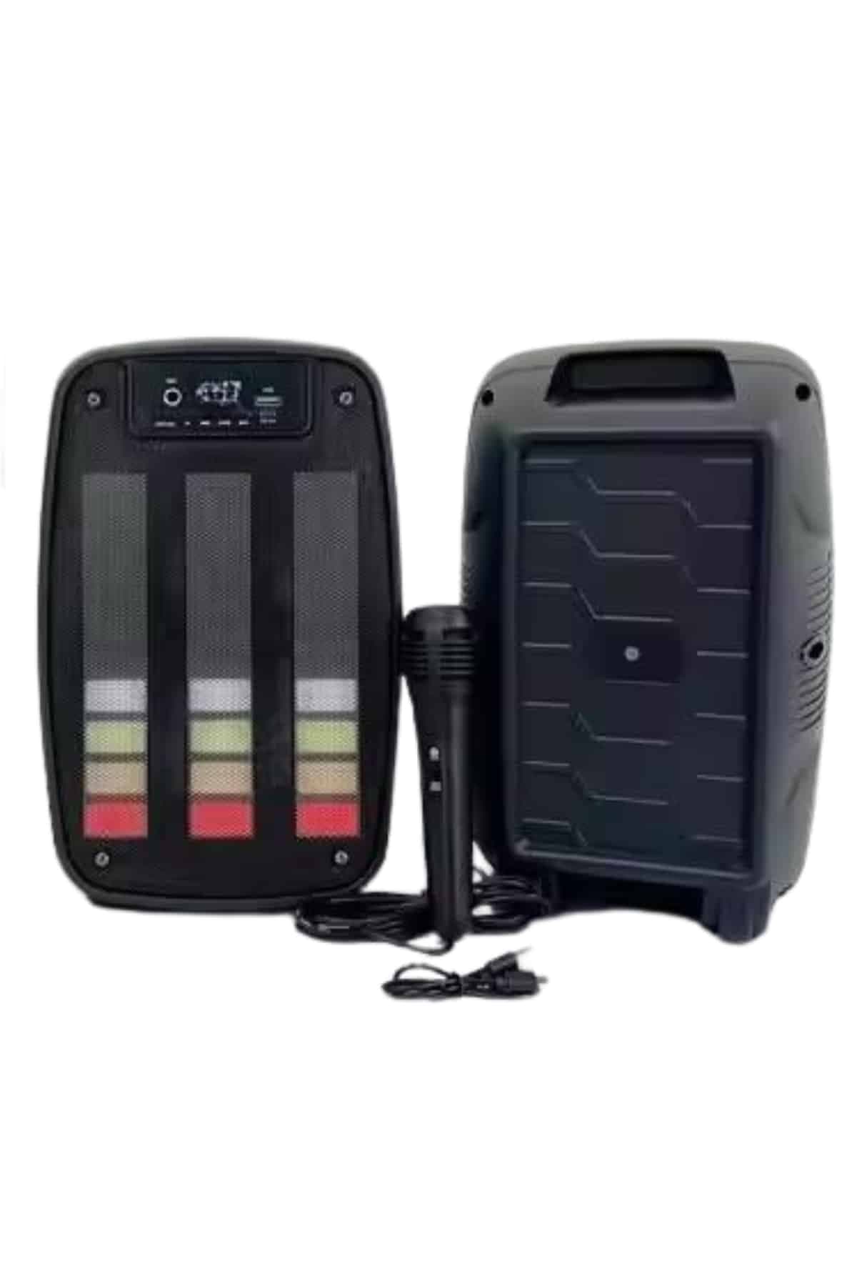 Kablosuz Hoparlör İOS ve Android Uyumlu Şarjlı SD Kart Girişli Bluetooth Hoparlör 5