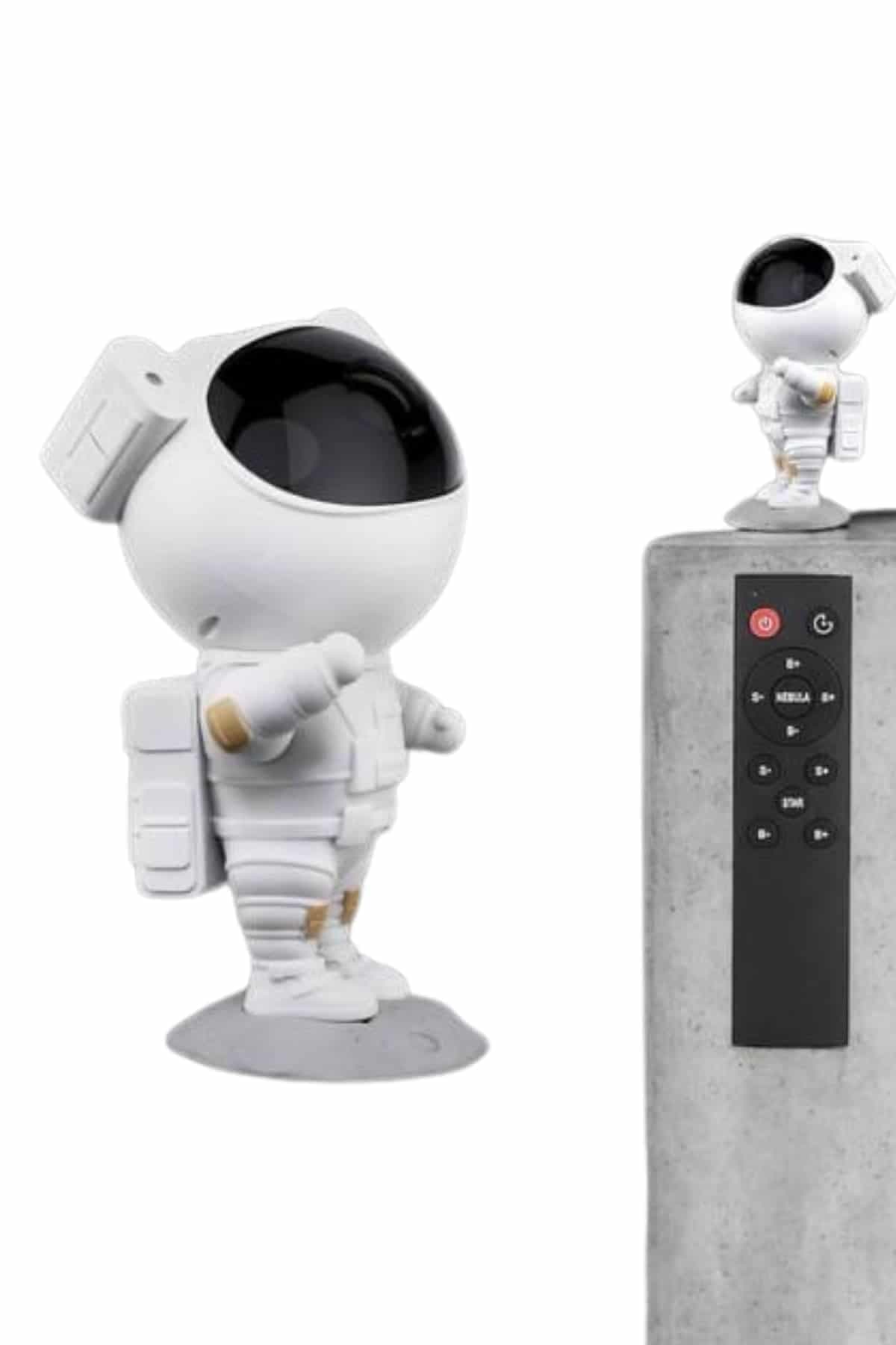 Gece Lambası Astronot Bluetooth Hoparlörlü Galaksi Işık Projektörü 5