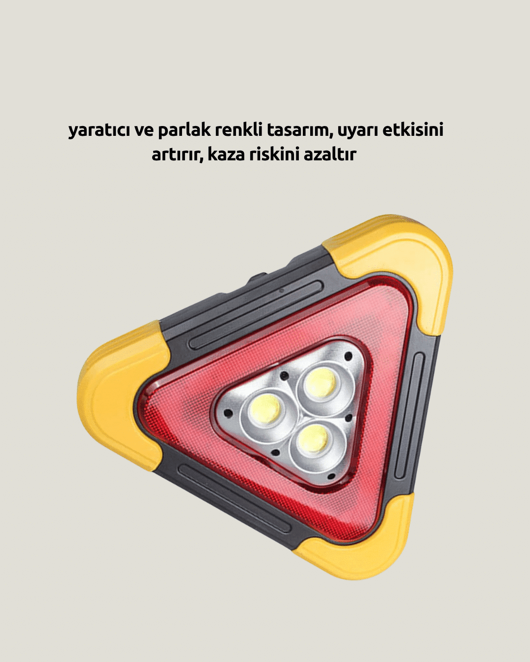 2000mAh Kapasiteli Taşınabilir Üçgen Park Lambası 5