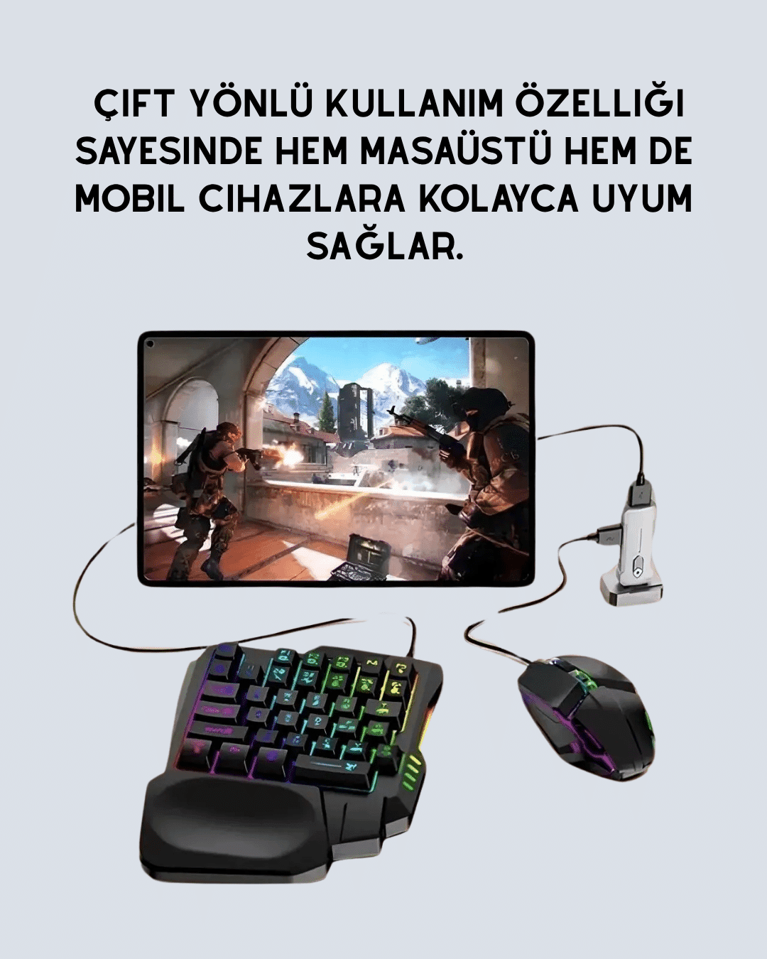 Kablosuz Mobil Oyun Kiti – 5 Parça Tam Set 5