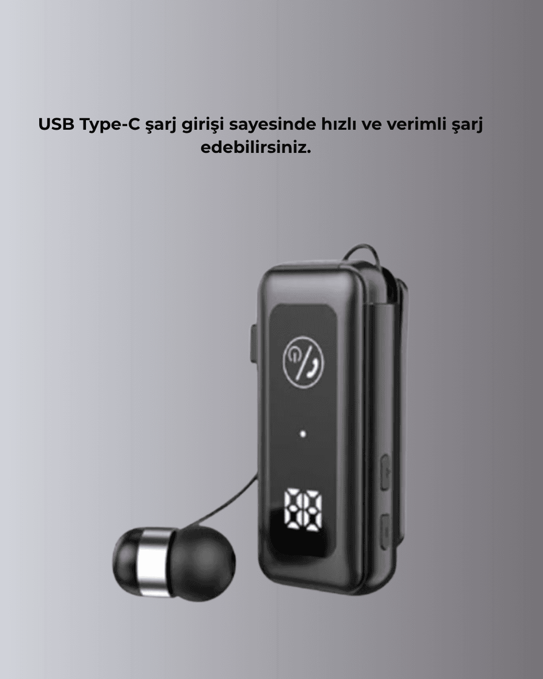 MikroSD Kartlı, Titreşimli Uyarılı Bluetooth 5.2 Kulaklık 6