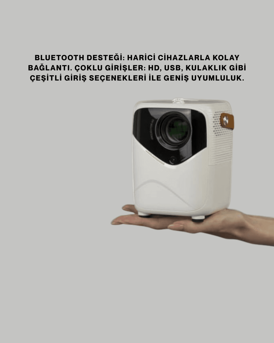 50 inç TV Deneyimli Projektör – Yakın Mesafede Geniş Görüntü 6
