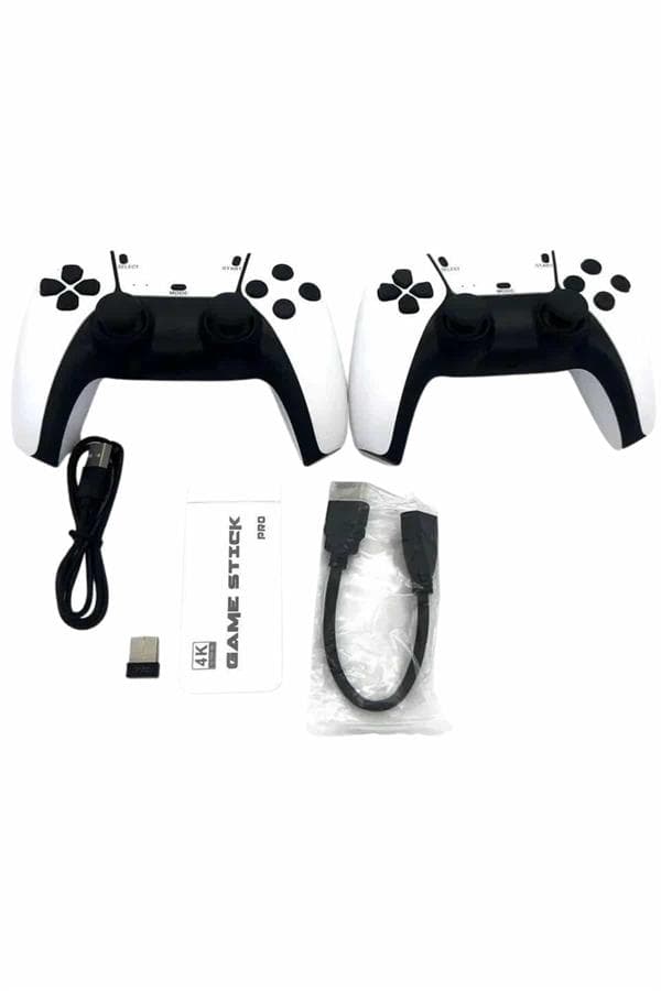 2.4 GHZ Oyun Konsolu Çift Konsol 4K Ultra Hd Game Stick 5