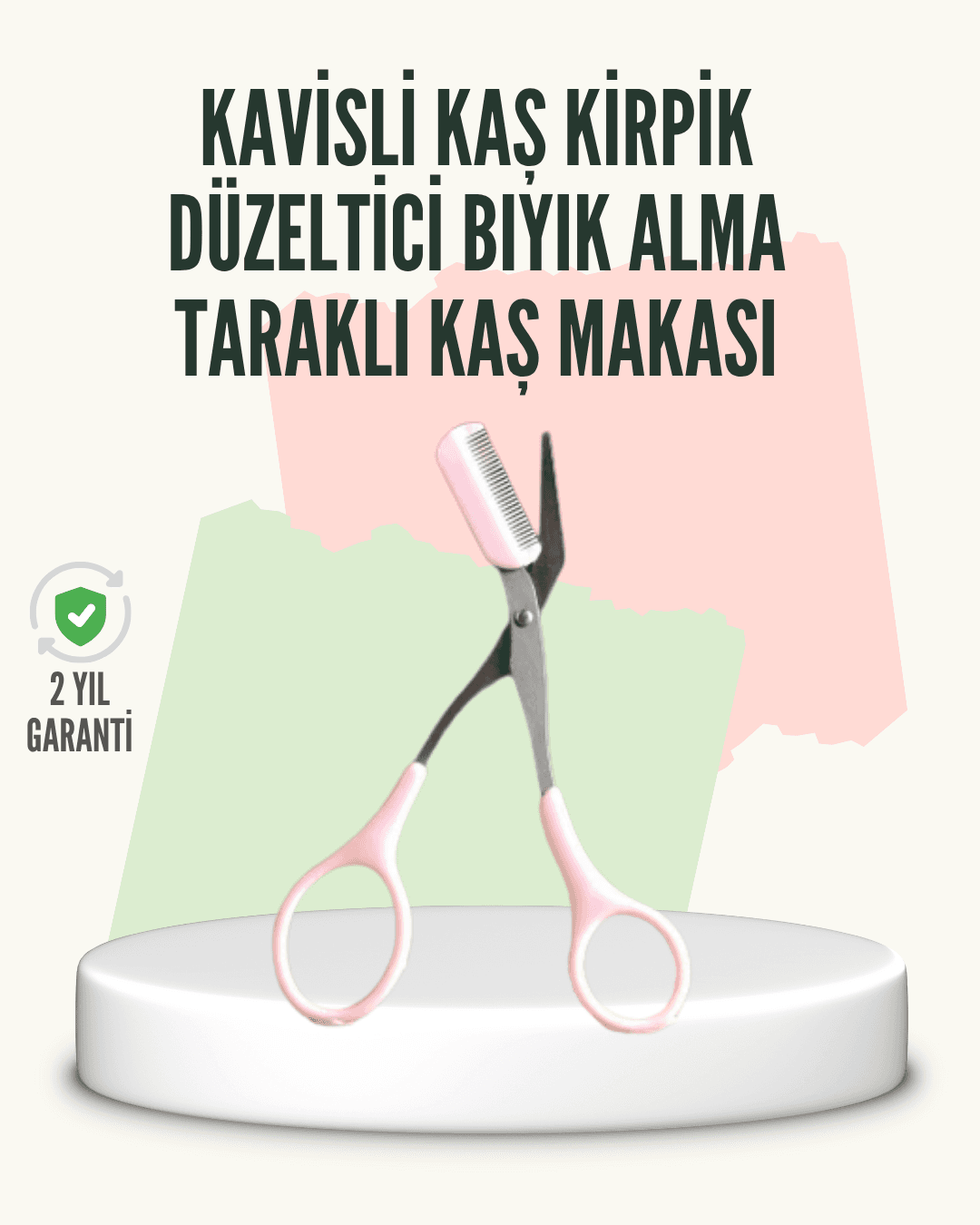 İnce Uçlu Çok Amaçlı Kaş Makası