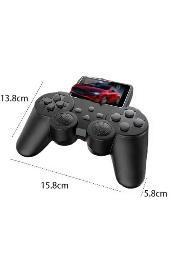 2.4 İnç Ekran 520 Oyunlu Retro Temalı Kablosuz Oyun Kolu El Atarisi 6