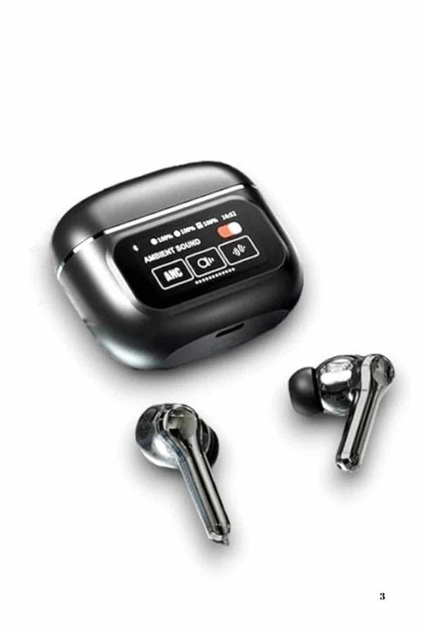 2.Nesil Pro Ekranlı Sesli Görüşme Yapabilen Kablosuz Bluetooth Kulaklık 4