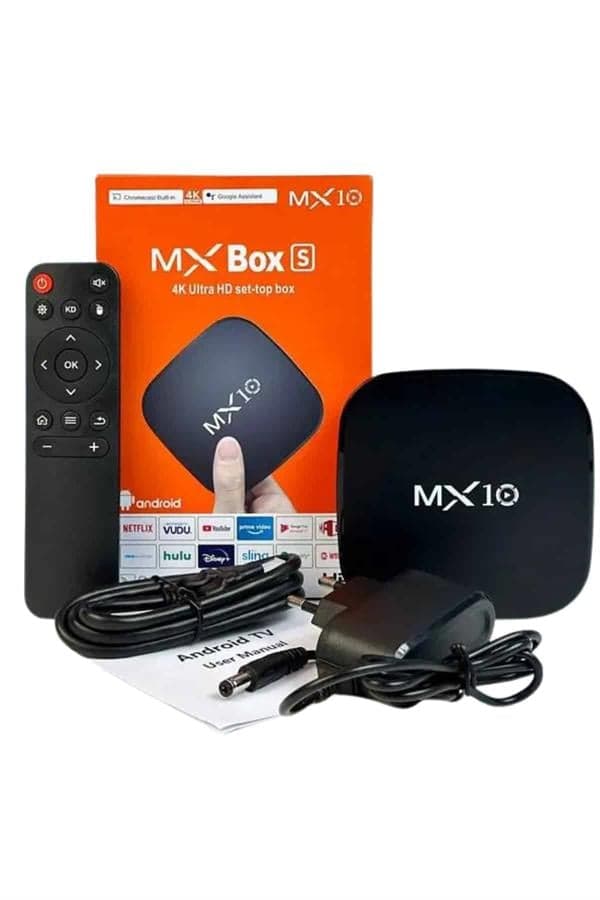 2.4G Wifi Tv Box Medya Oynatıcı TV Uyumlu MX Box Kutusu Android TV 4