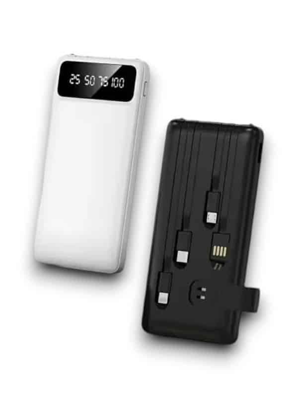Hızlı Şarjlı 20.000 mAh Powerbank TRM-1011 4 Çıkışlı Siyah Taşınabilir Şarj Cihazı 3