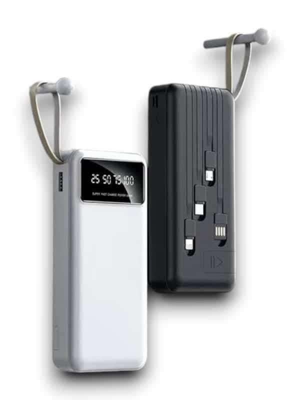 Hızlı Şarjlı 20.000 mAh Powerbank TRM-1011 4 Çıkışlı Siyah Taşınabilir Şarj Cihazı 6
