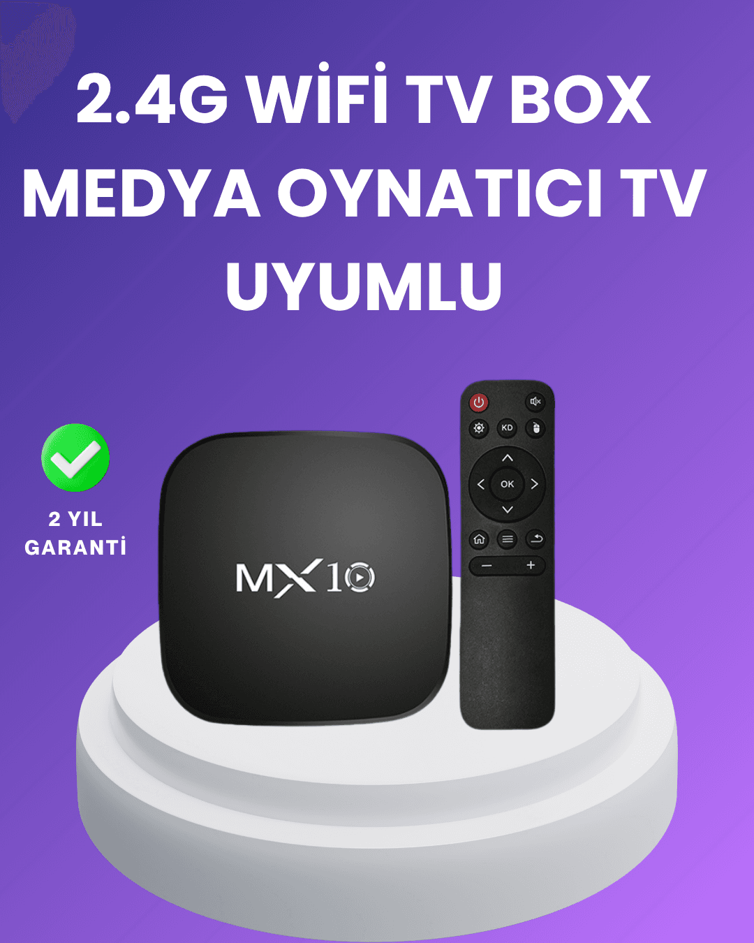 60 FPS Destekli 4K UHD Video Oynatıcı – Digital Ses Sistemli