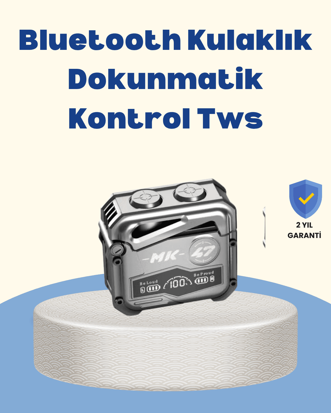 Kablosuz Kulaklık – 3D Ses ve Gürültü Engelleme